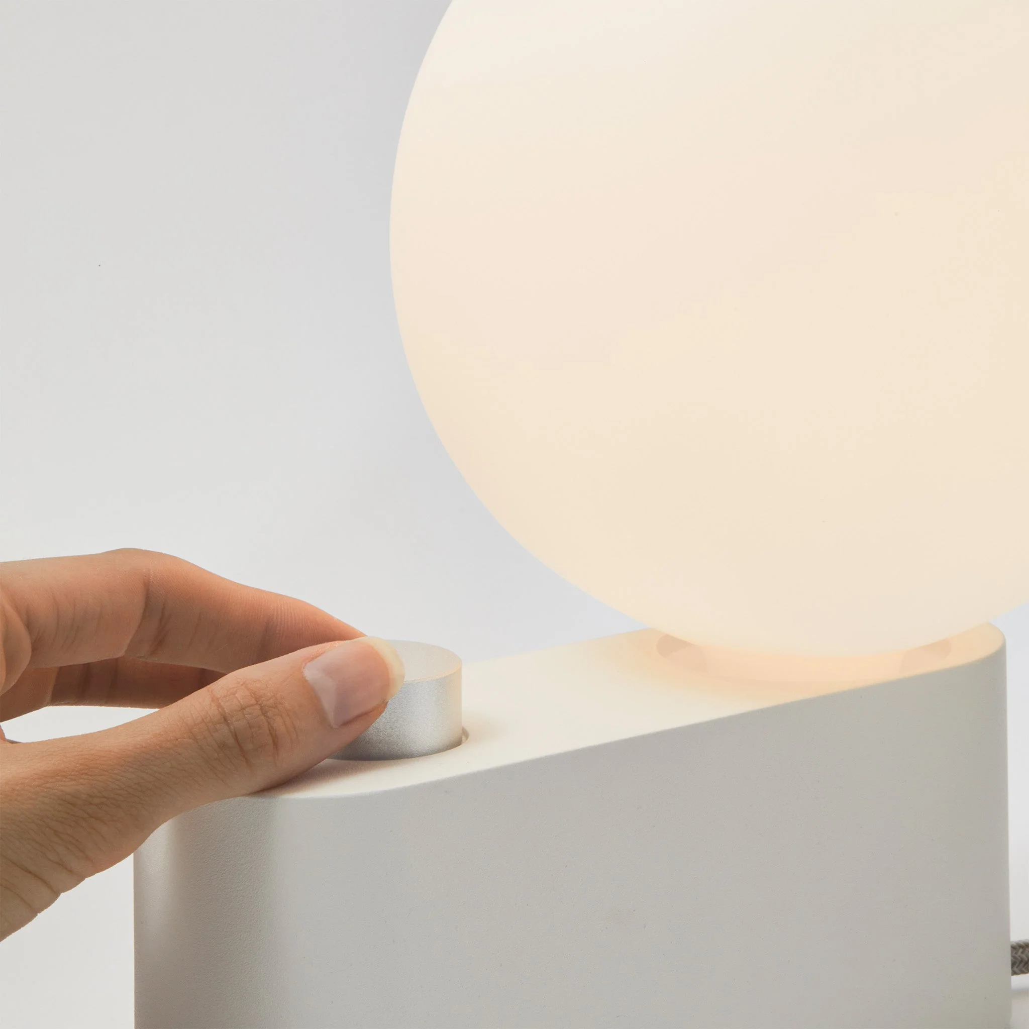 Alumina Multi-Use Lamp in Chalk - Set of 2 - Image 6