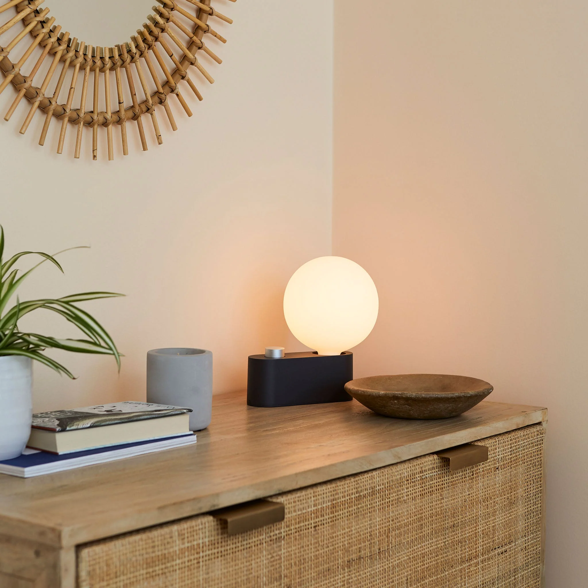 Alumina Multi-Use Lamp in Charcoal - Image 3