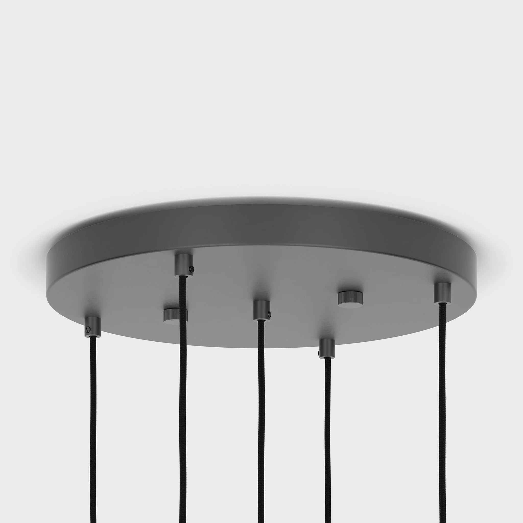 Five Pendant in Graphite + Voronoi II - Image 6