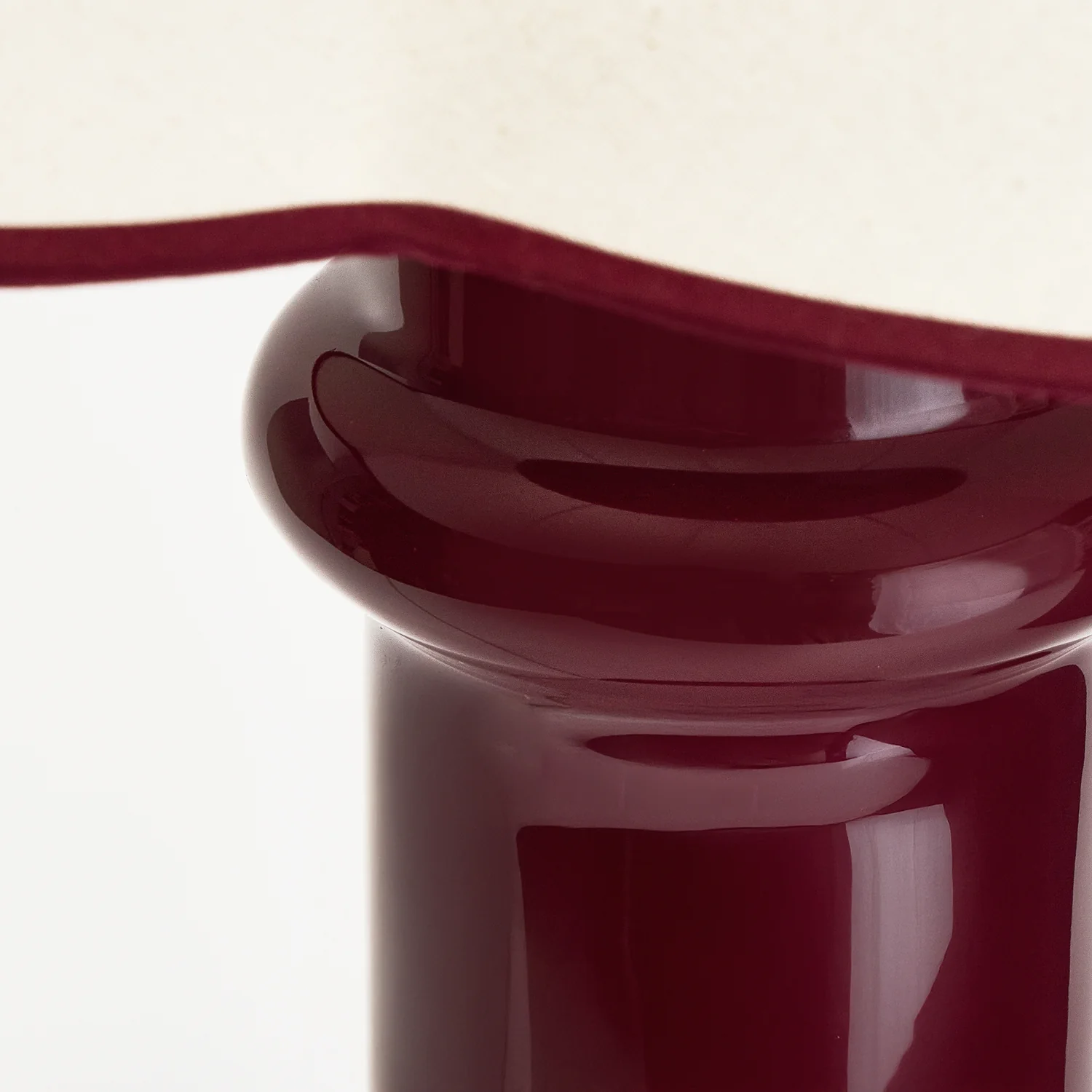 Heath Table Lamp in Port Red - Image 11