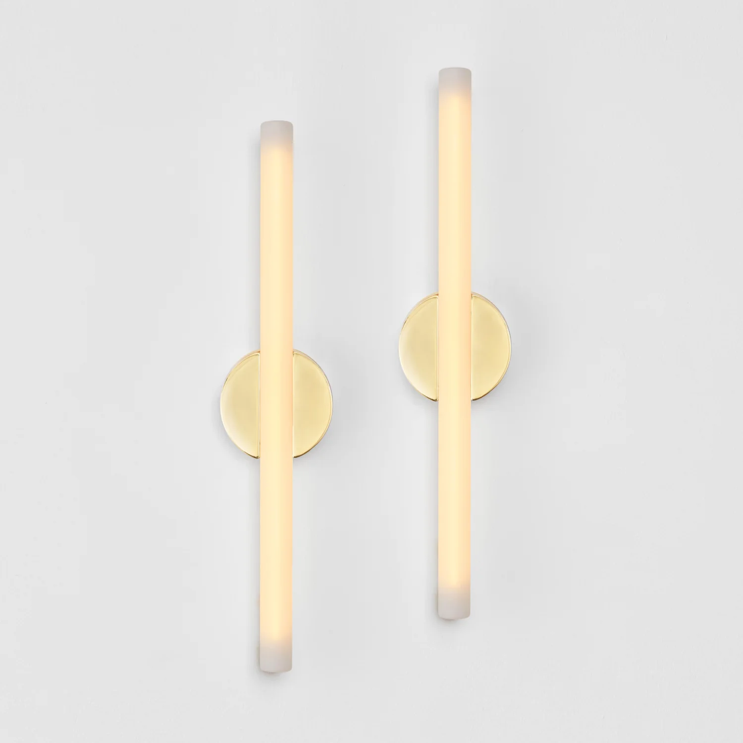 Kilter Wall Light in Solid Brass - Set of 2 - Image 9