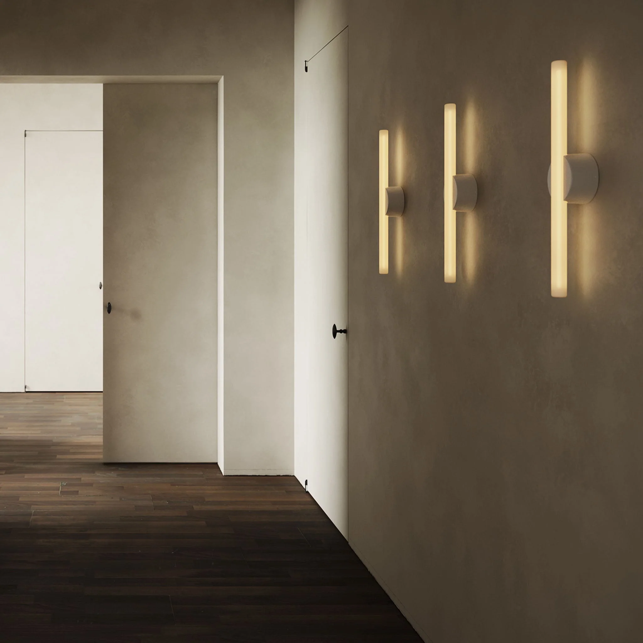 Kilter Wall Light in White - Set of 2 - Image 4
