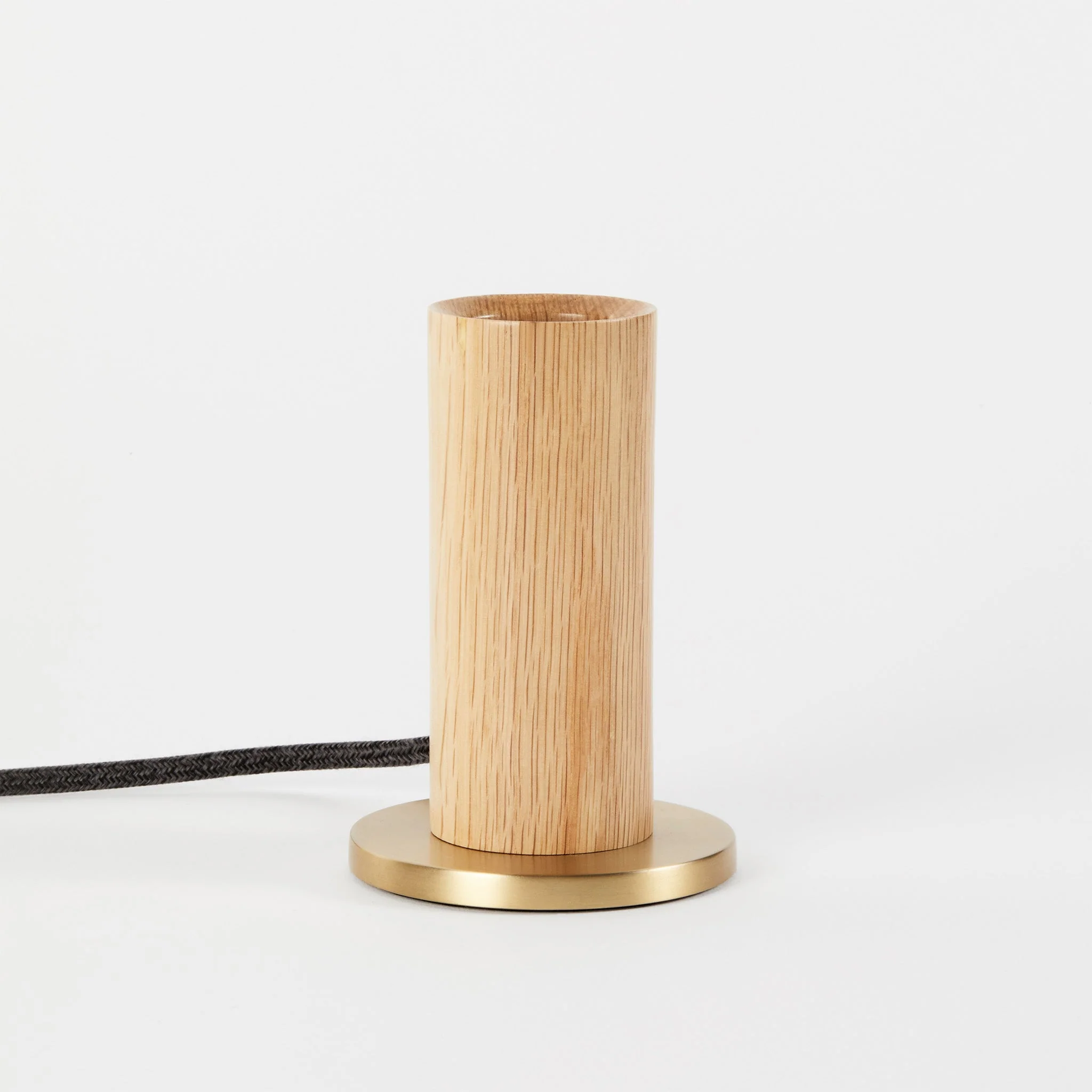 Knuckle Table Lamp in Oak + Enno - Image 4