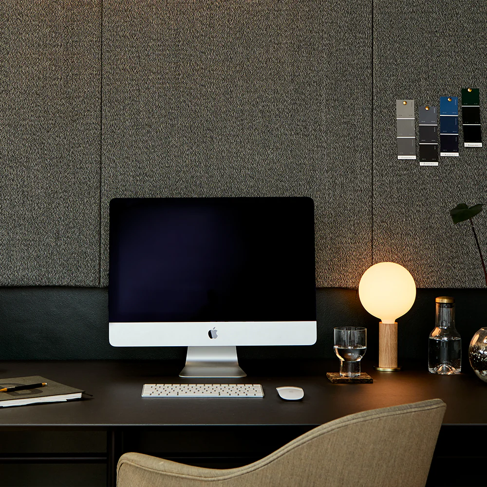 Knuckle Table Lamp in Oak + Sphere IV - Image 3