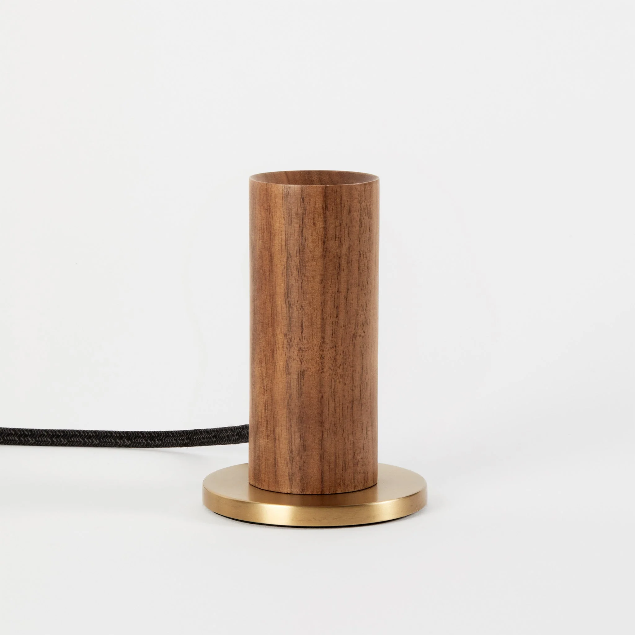 Knuckle Table Lamp in Walnut + Noma - Image 4