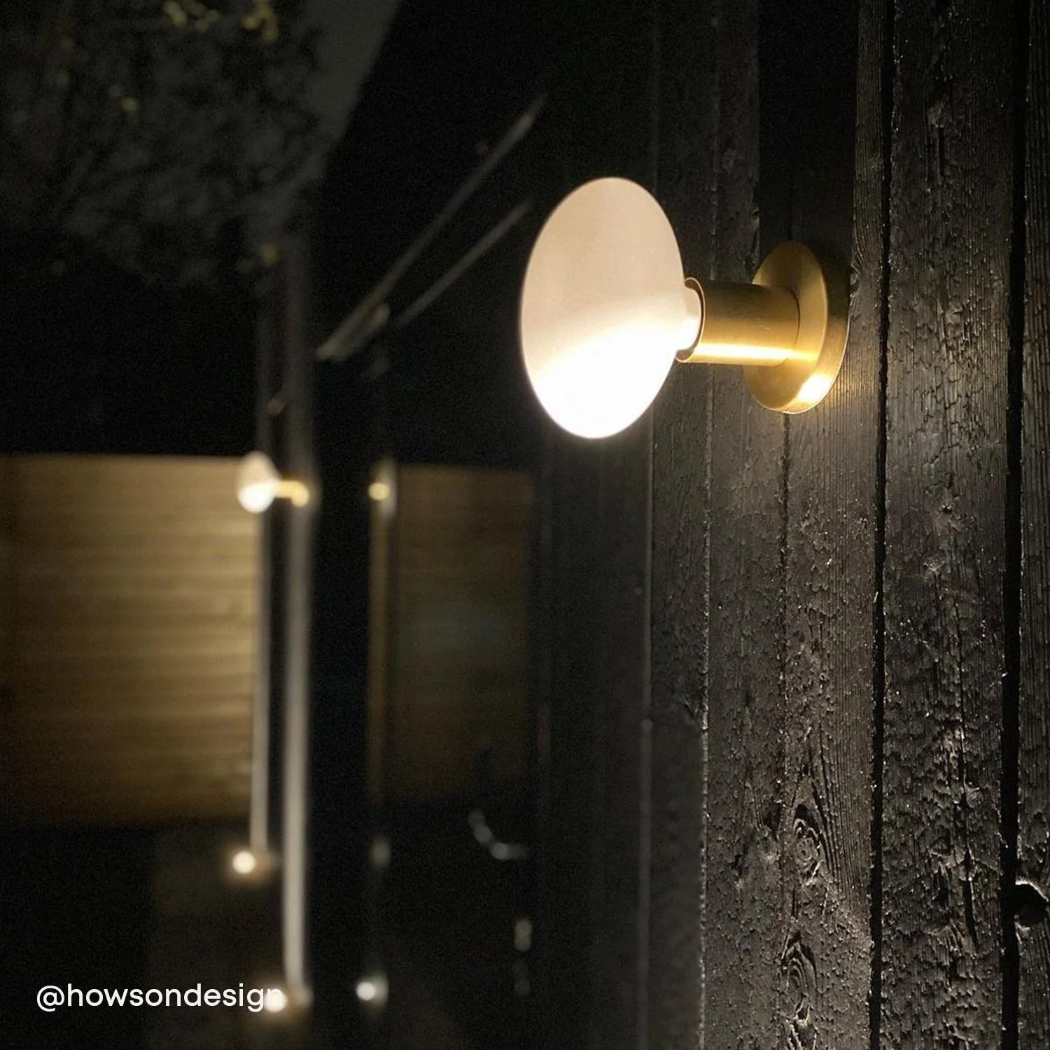 Lochan Wall Light in Brass + Oval - Image 6