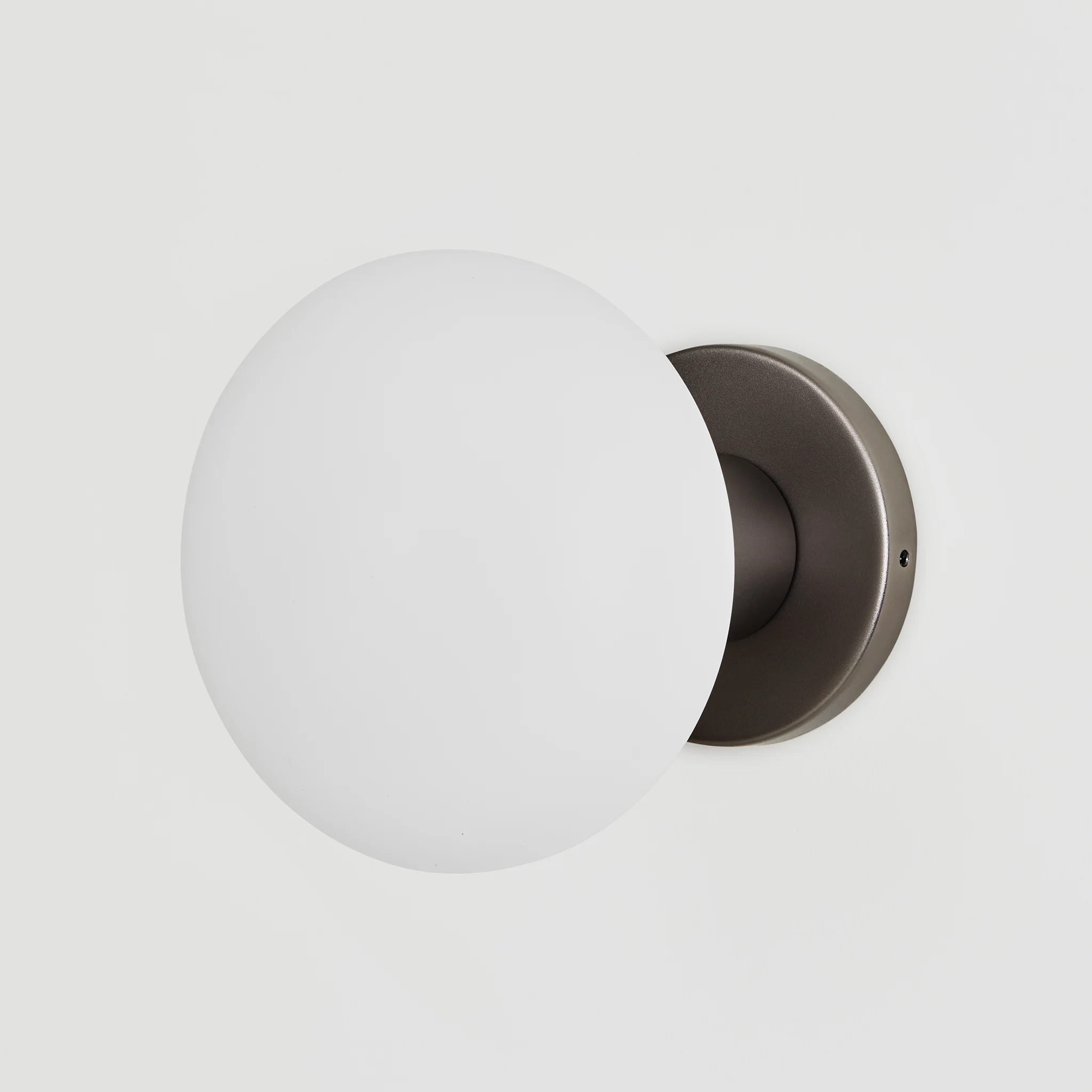 Lochan Wall Light in Graphite + Oval D2W - Image 5
