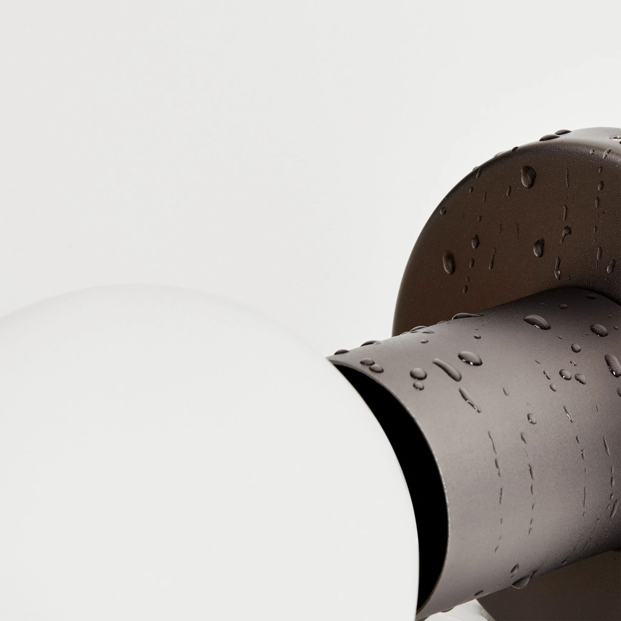 Lochan Wall Light in Graphite + Sphere III - Image 9