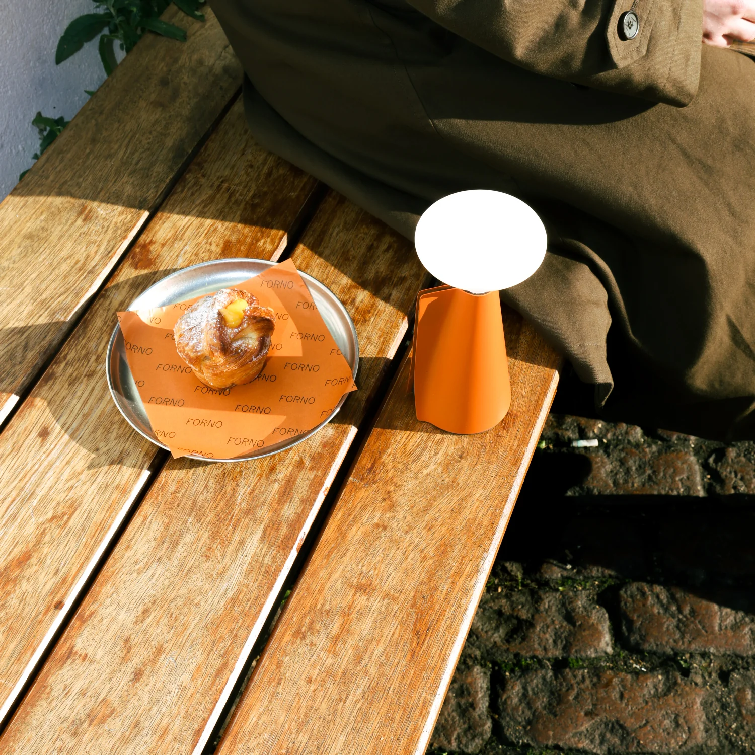 Mantle Portable Lamp in Claycourt Orange - Image 4