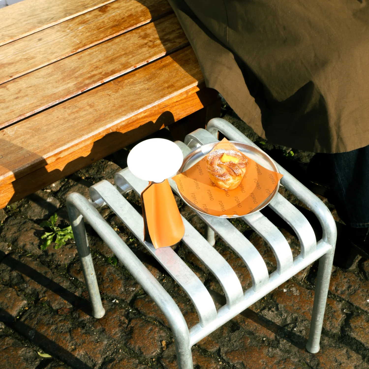 Mantle Portable Lamp in Claycourt Orange - Image 5