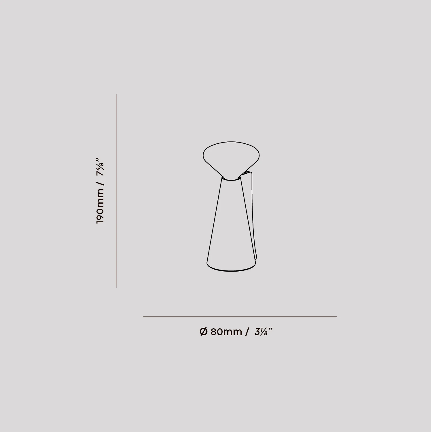 Mantle Portable Lamp in Stone White - Image 5