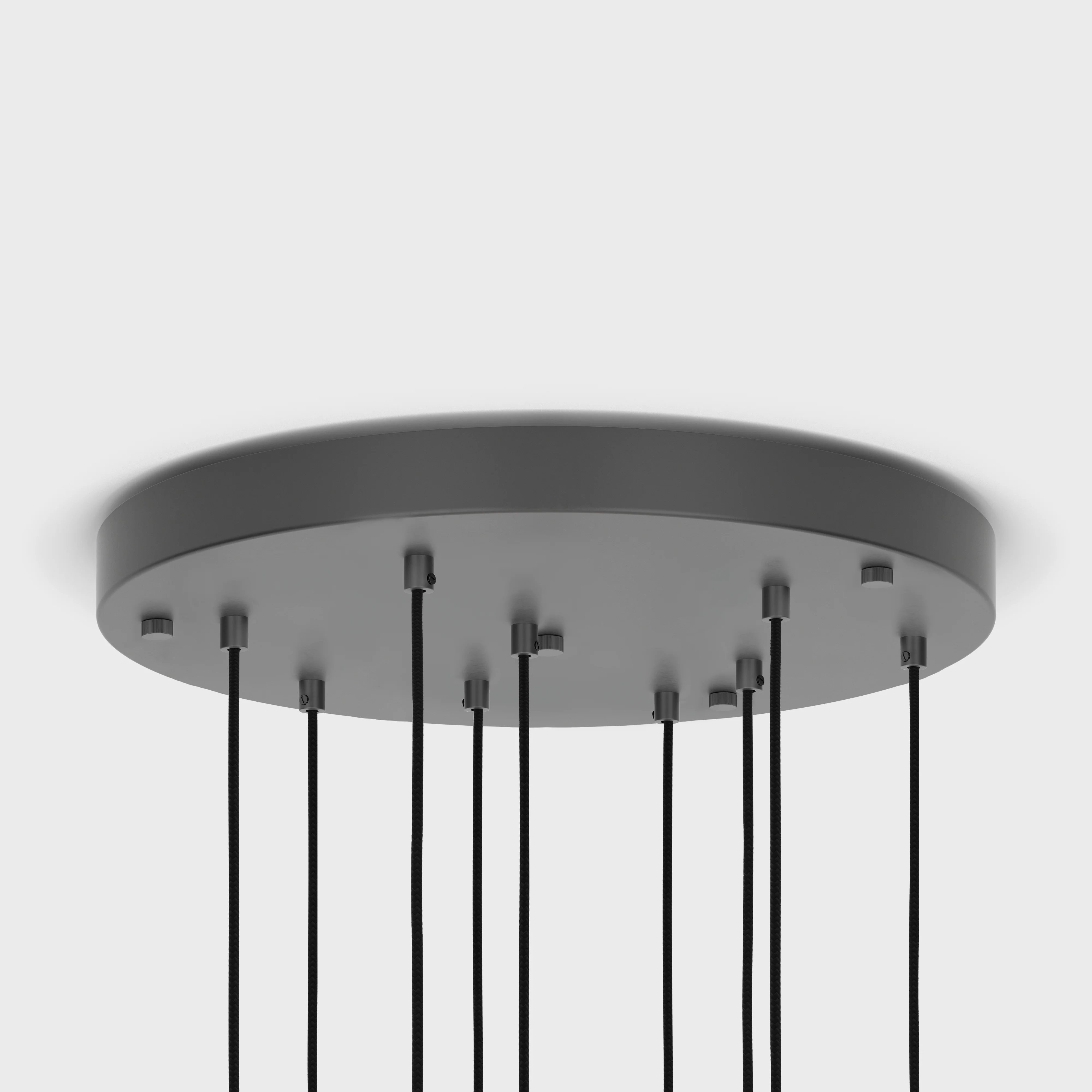 Nine Pendant in Graphite + Voronoi II - Image 7