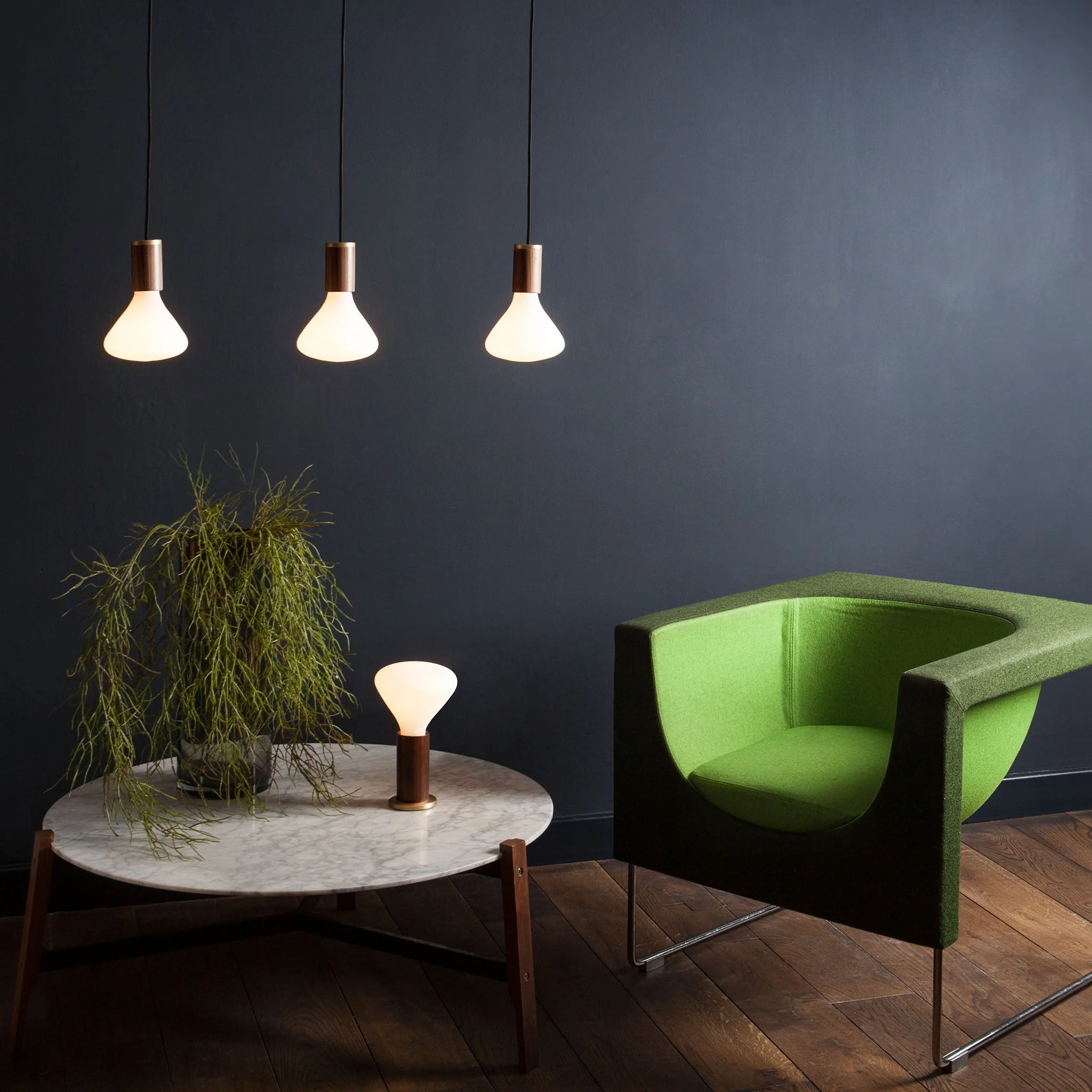 Noma Pendant Light in Brass - Image 3