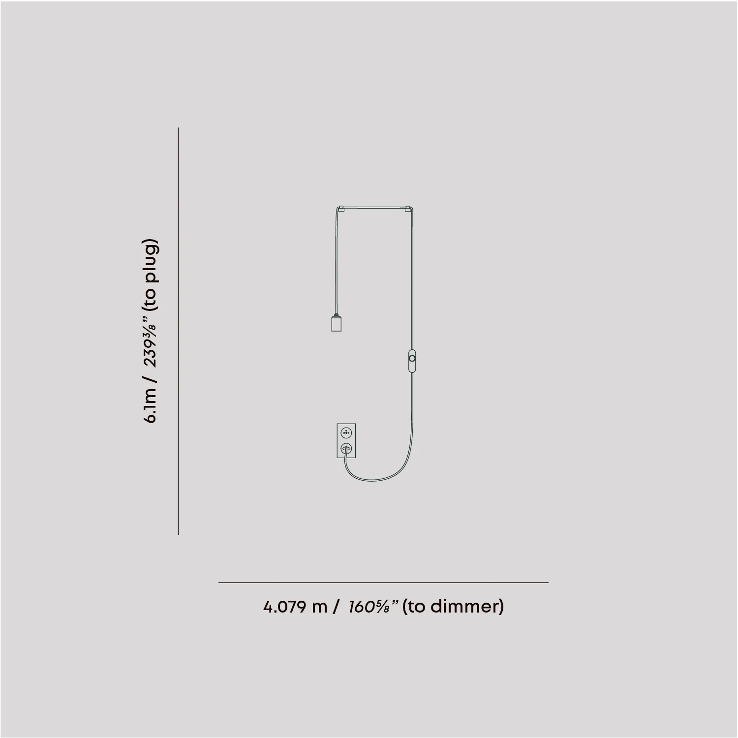Sphere IV Plug-In Pendant in Graphite - Image 5