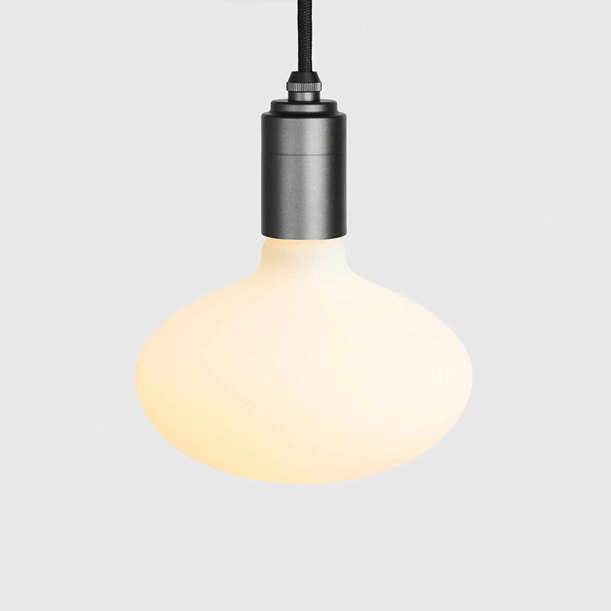 Oval Plug-In Pendant in Graphite - Image 3