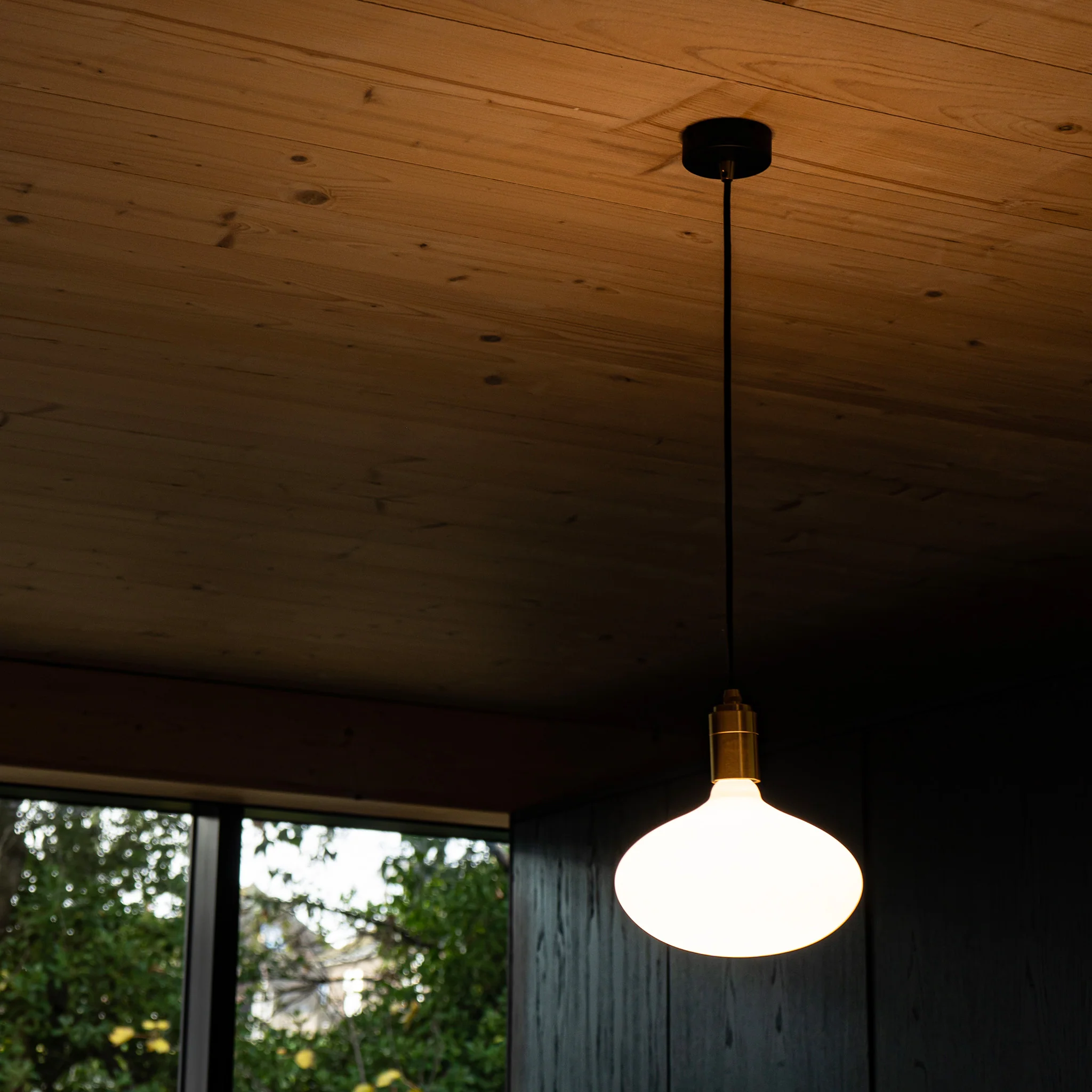 Oval II Pendant Light in Brass - Image 4