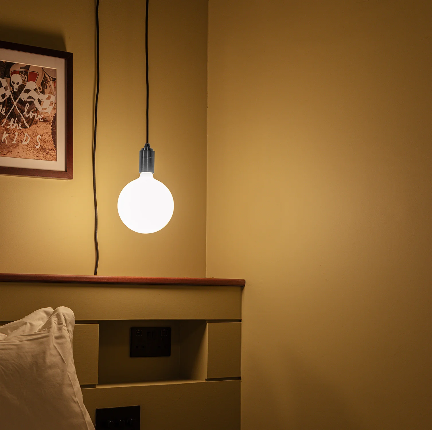 Sphere IV Plug-In Pendant in Stainless Steel - Image 2