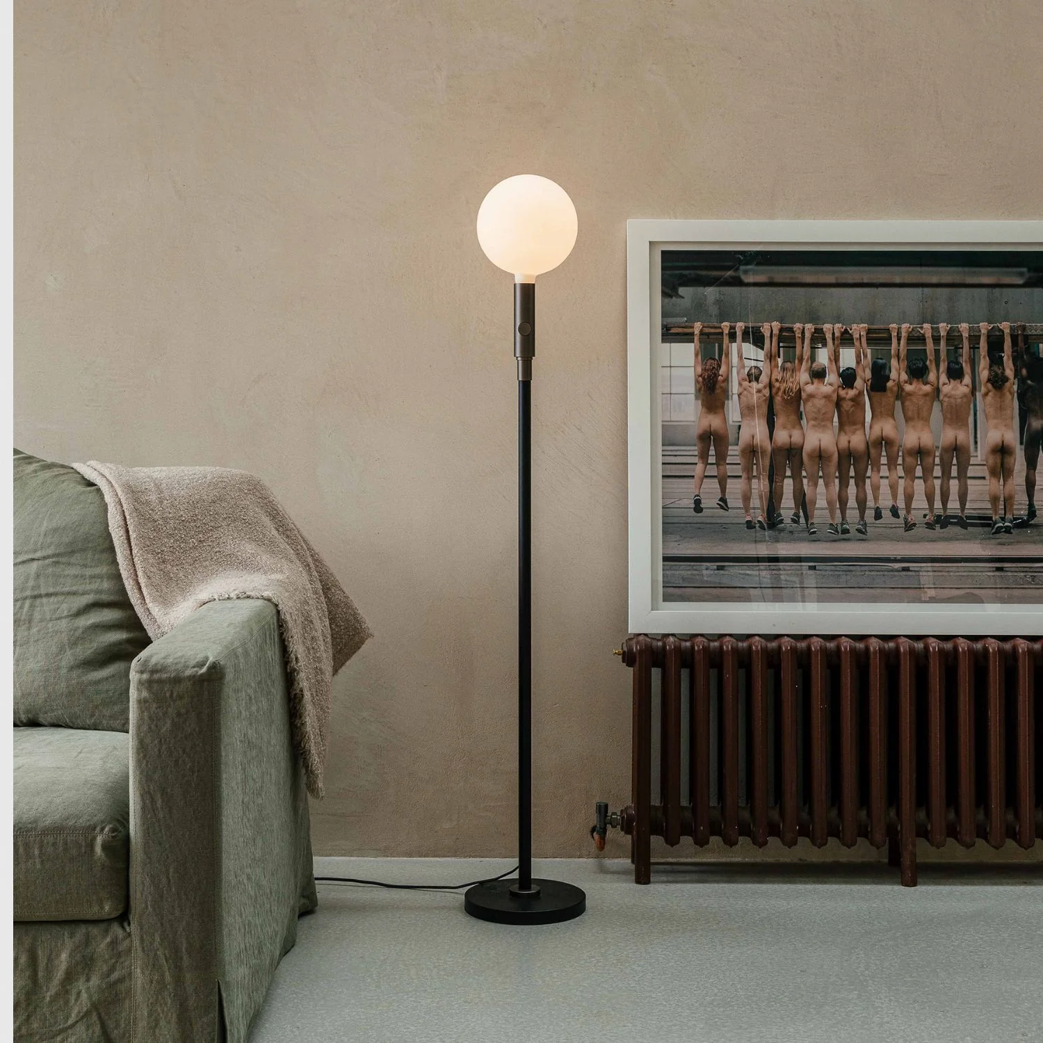 Poise Adjustable Floor Lamp in Graphite - Image 3