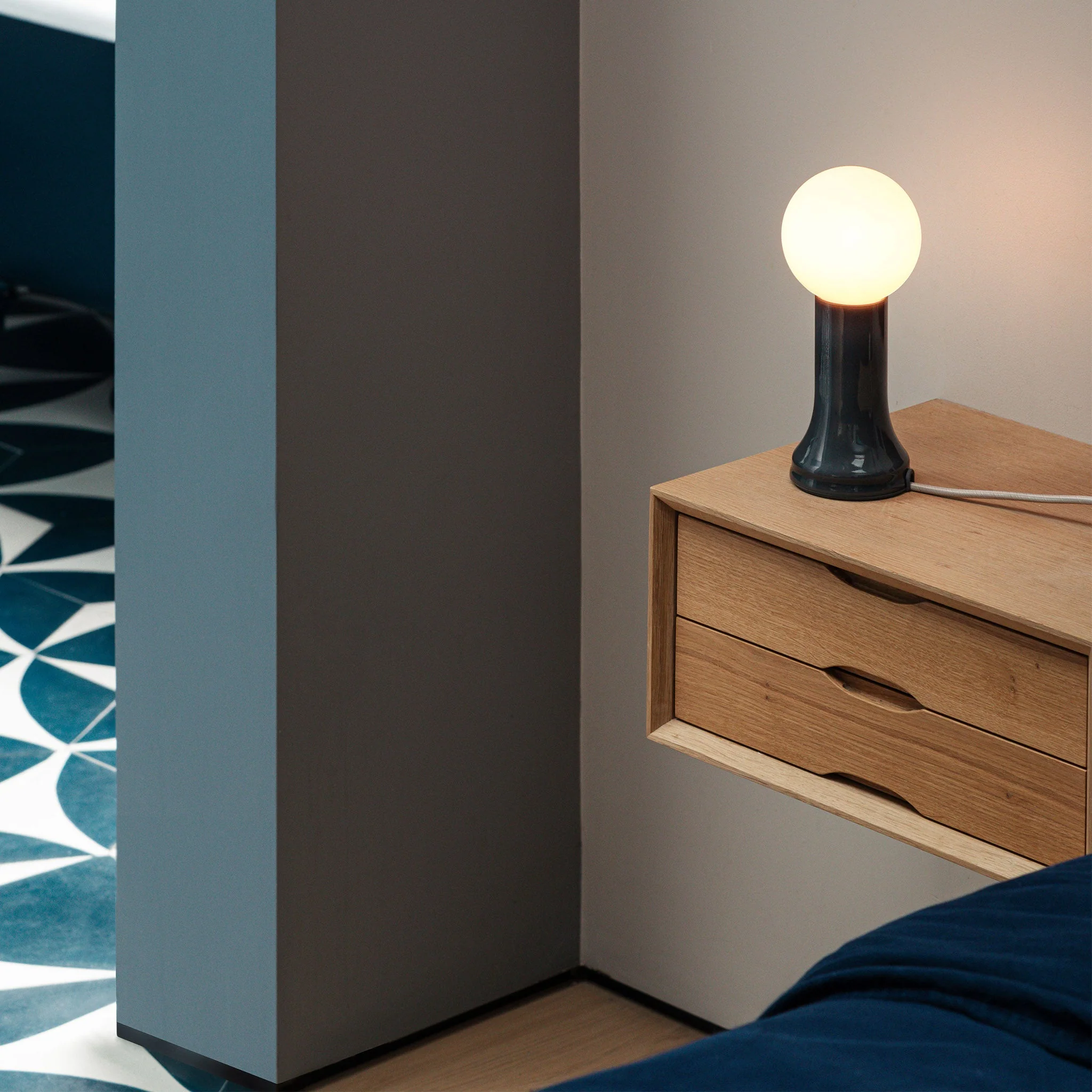 Shore Table Lamp in Bottle Brown - Set of 2 - Image 9