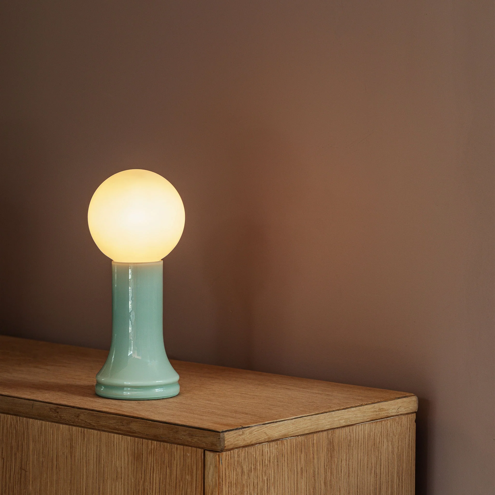 Shore Table Lamp in Sea Green - Set of 2 - Image 5