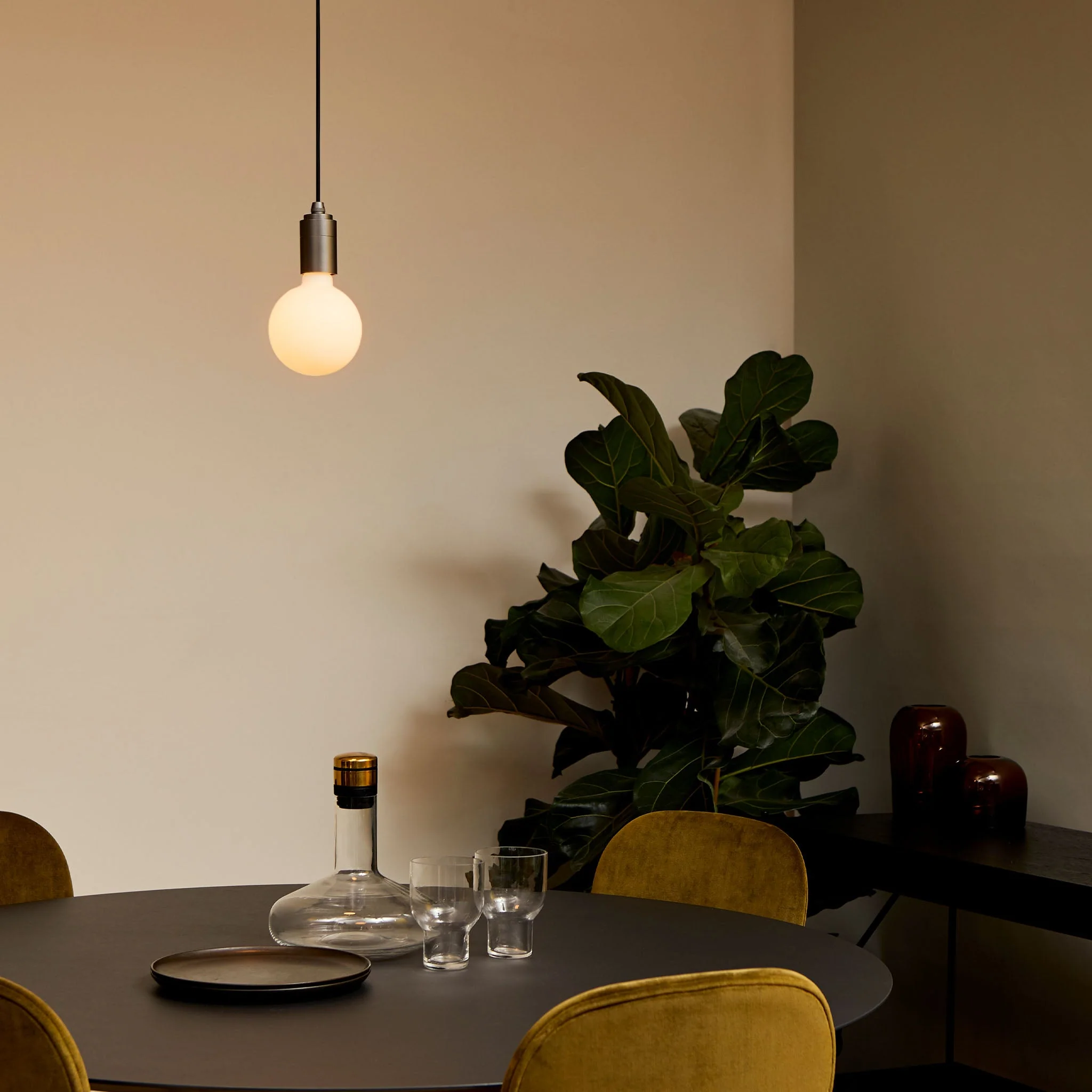 Sphere III Pendant Light in Graphite - Image 2