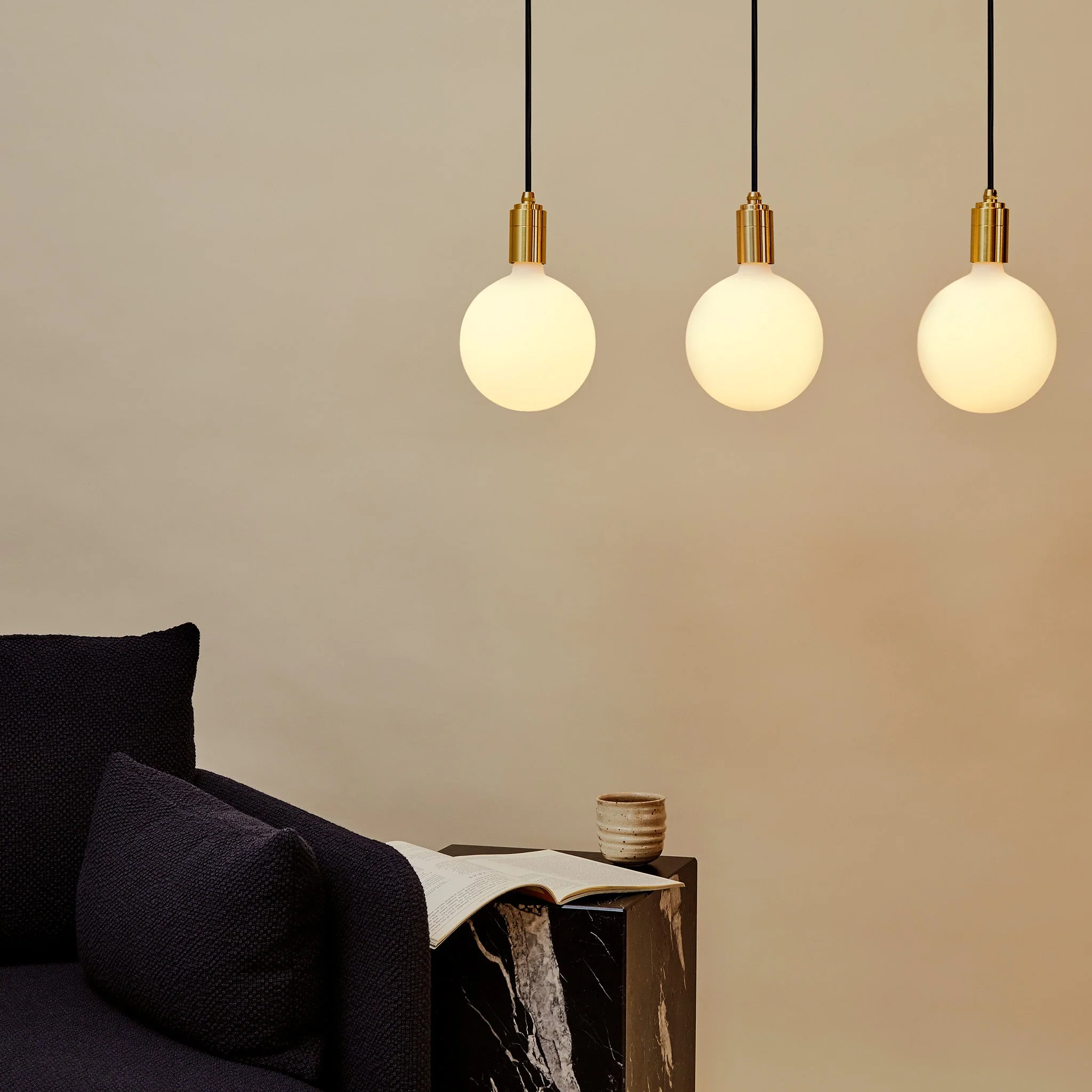 Sphere IV Pendant Light in Brass - Image 5