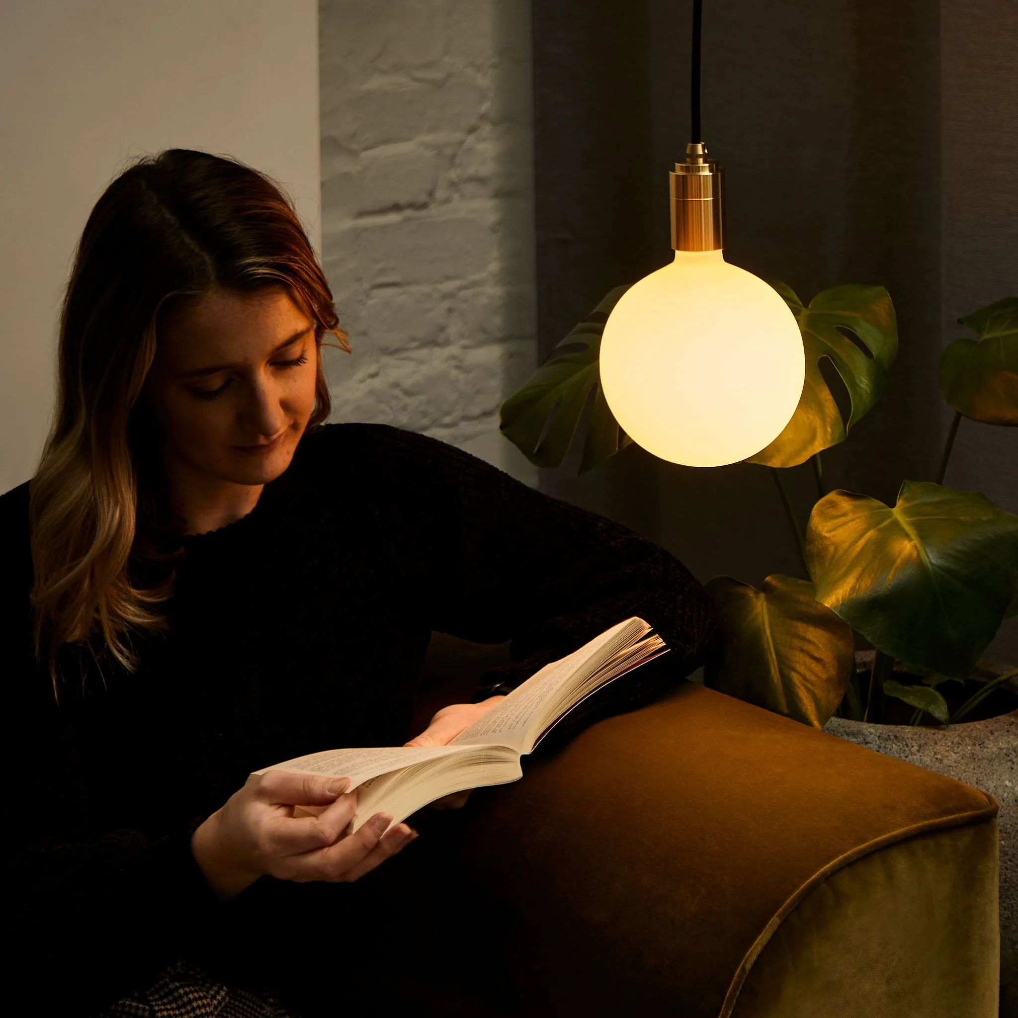 Sphere IV Pendant Light in Brass - Image 3