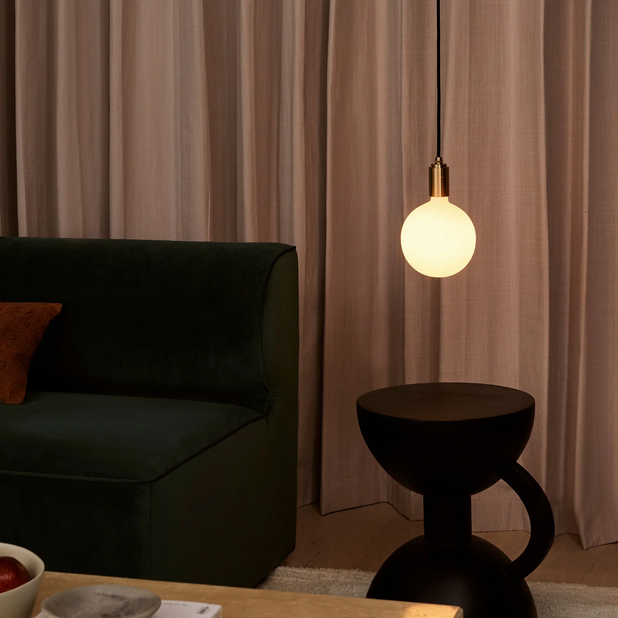 Sphere IV Plug-In Pendant in Graphite - Image 3