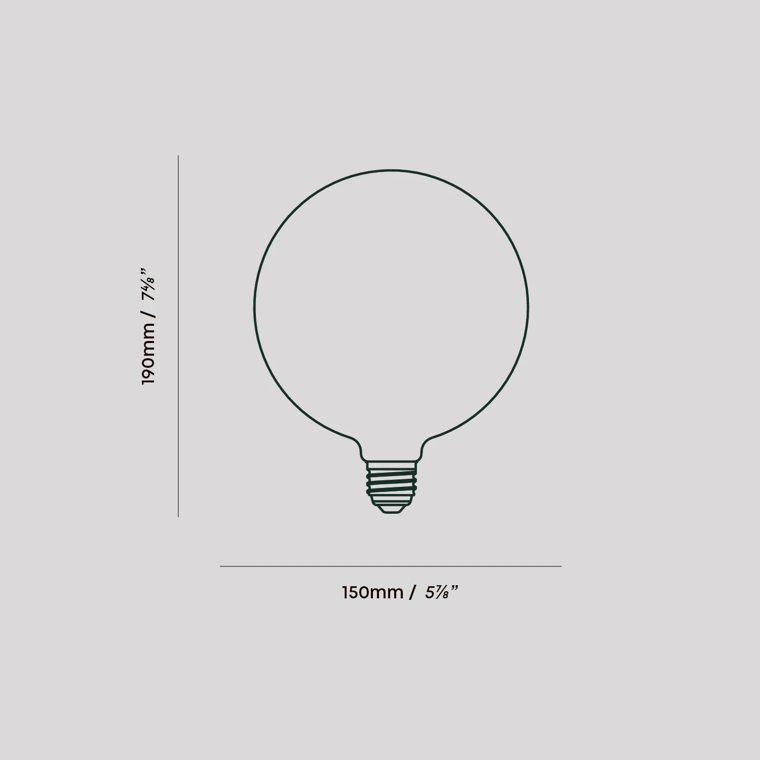 Sphere IV Plug-In Pendant in Graphite - Image 4
