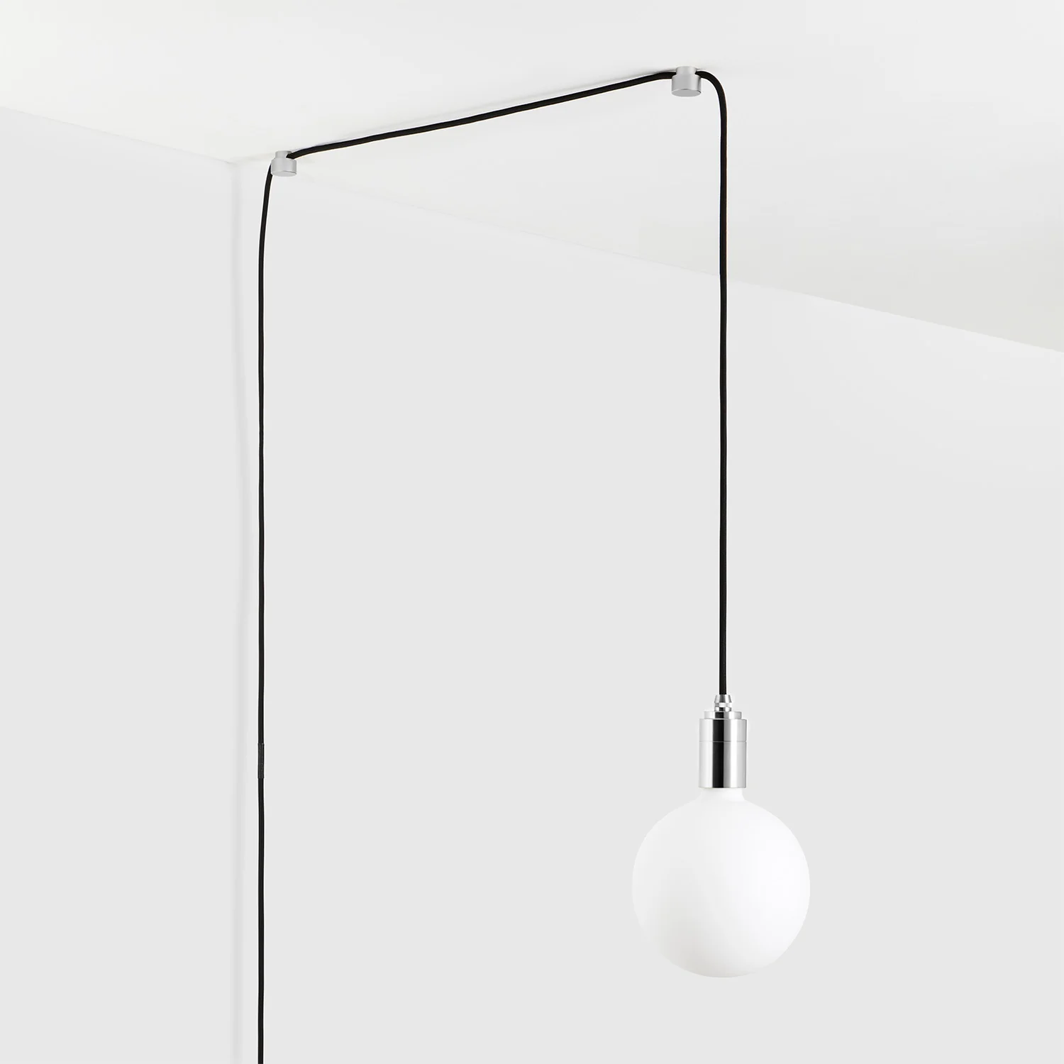 Sphere IV Plug-In Pendant in Stainless Steel - Image 7