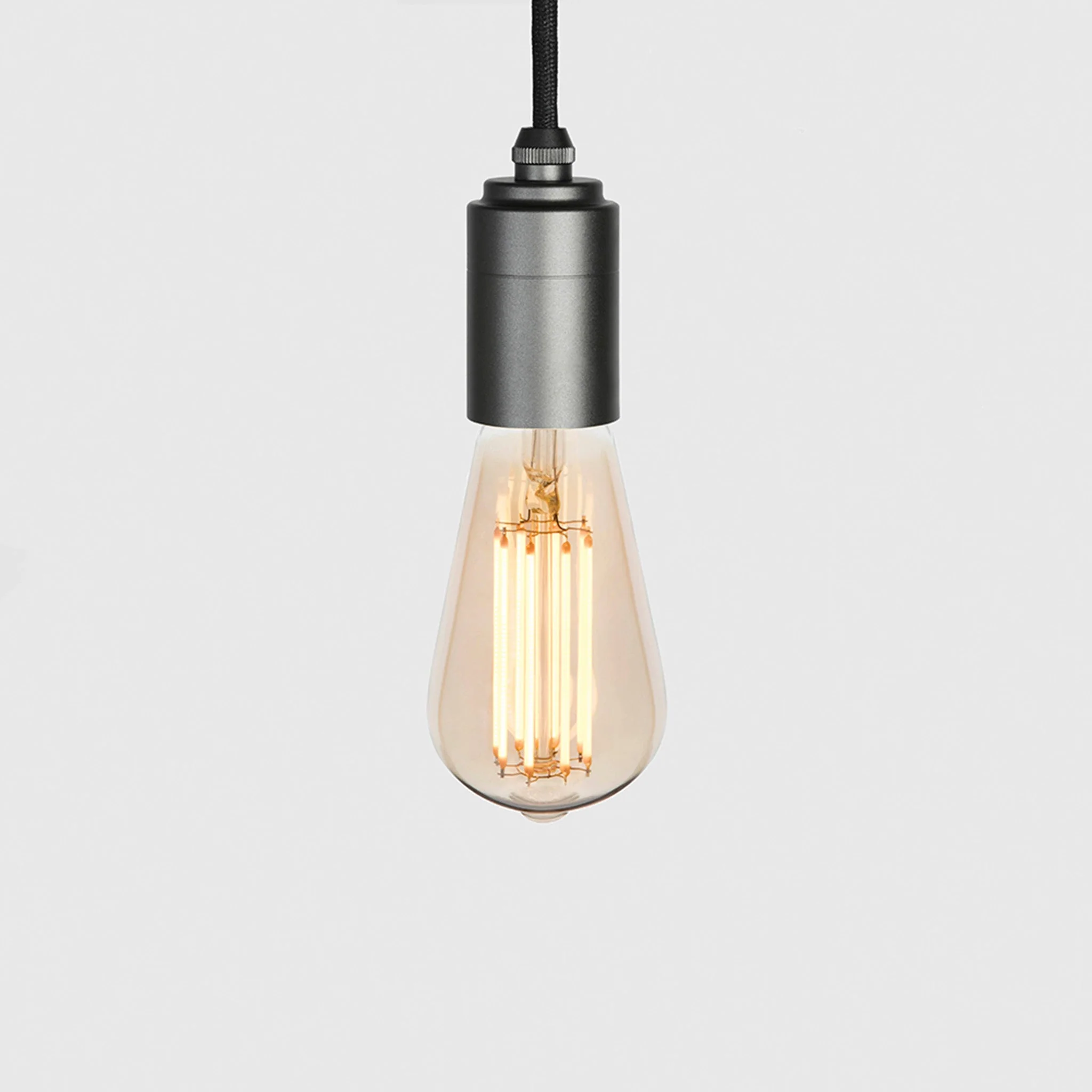 Squirrel Cage Plug-In Pendant in Graphite - Image 3