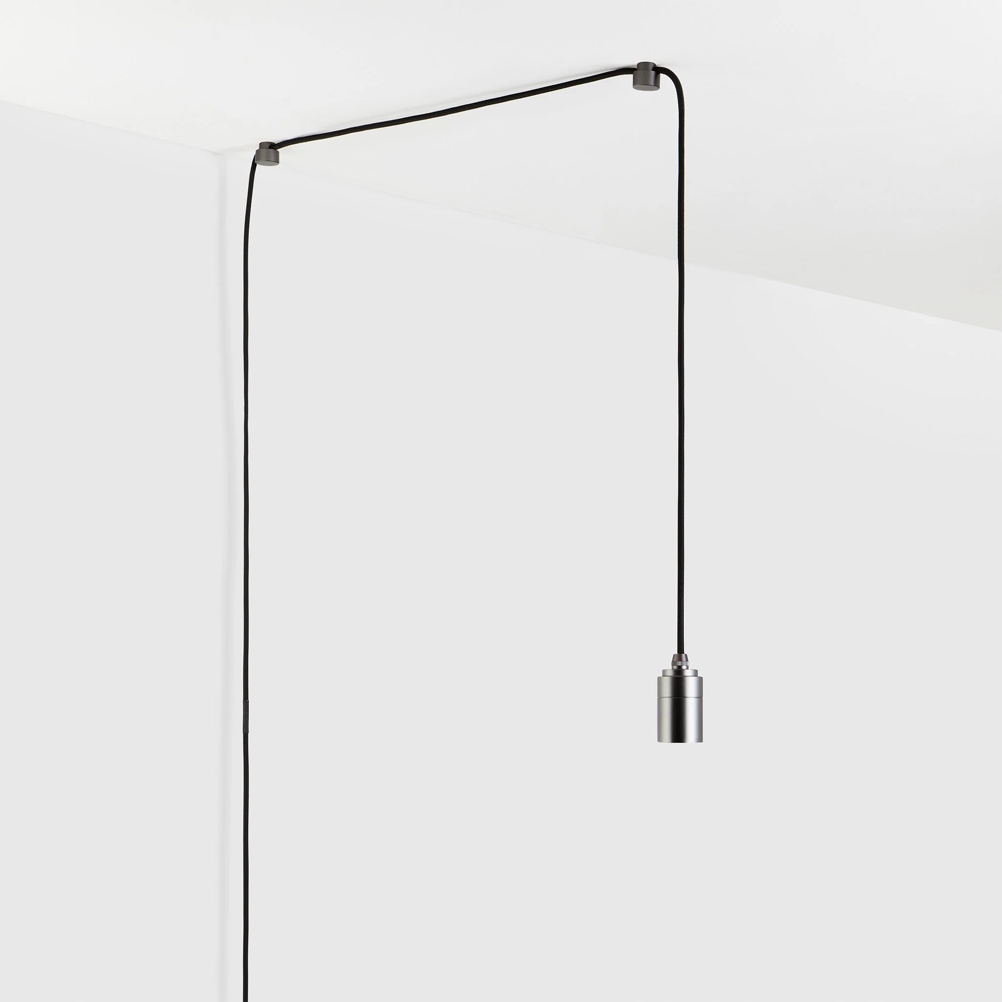 Squirrel Cage Plug-In Pendant in Graphite - Image 6