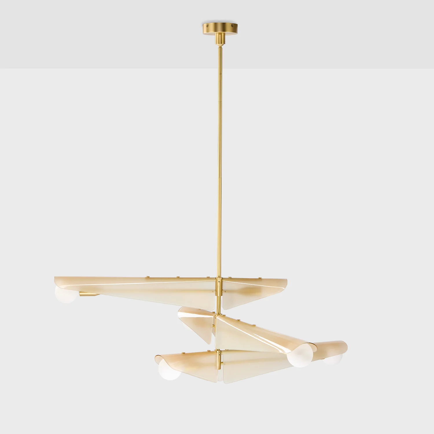 Sycamore Chandelier 3 Tiers in Dusk Pink - Image 12