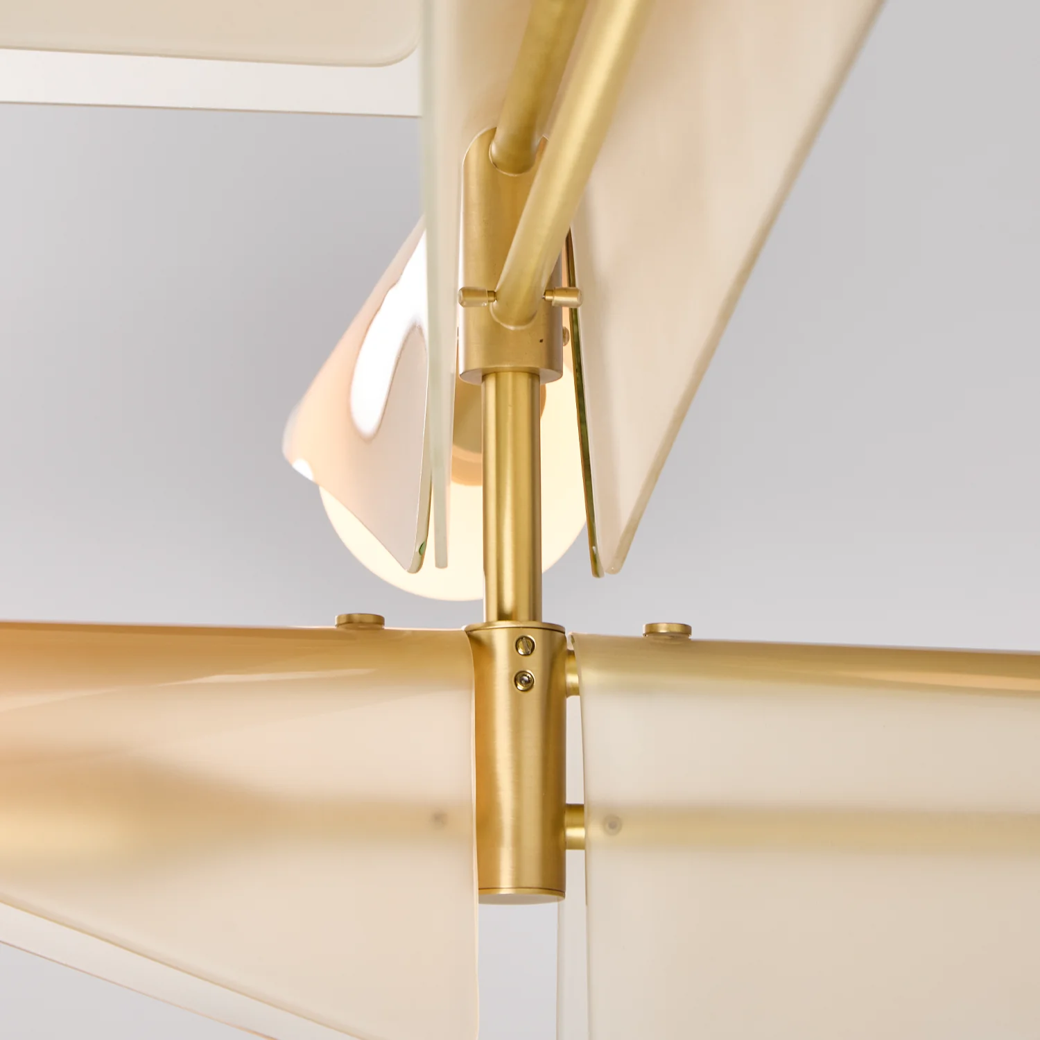 Sycamore Chandelier 3 Tiers in Dusk Pink - Image 7