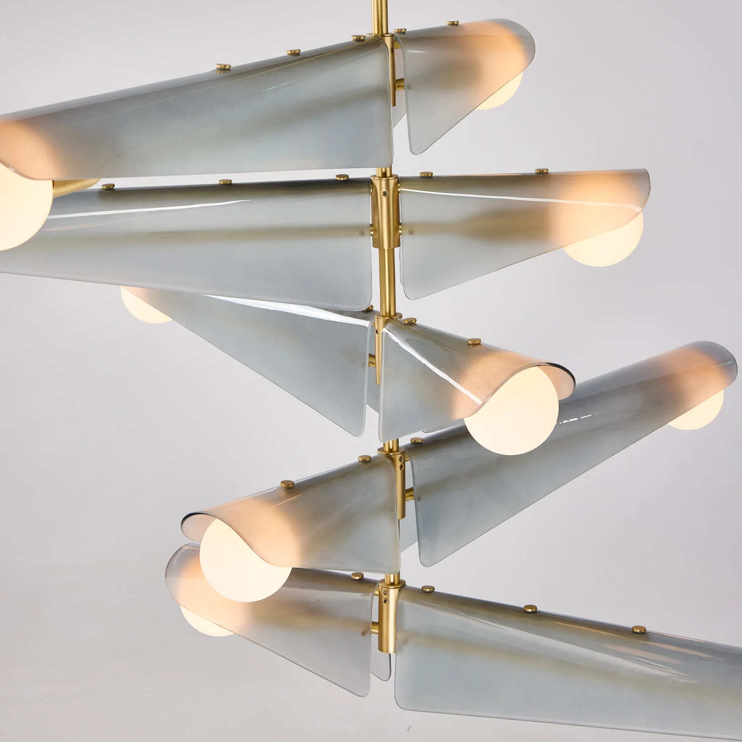 Sycamore Chandelier 5 Tiers in Dawn Grey - Image 4