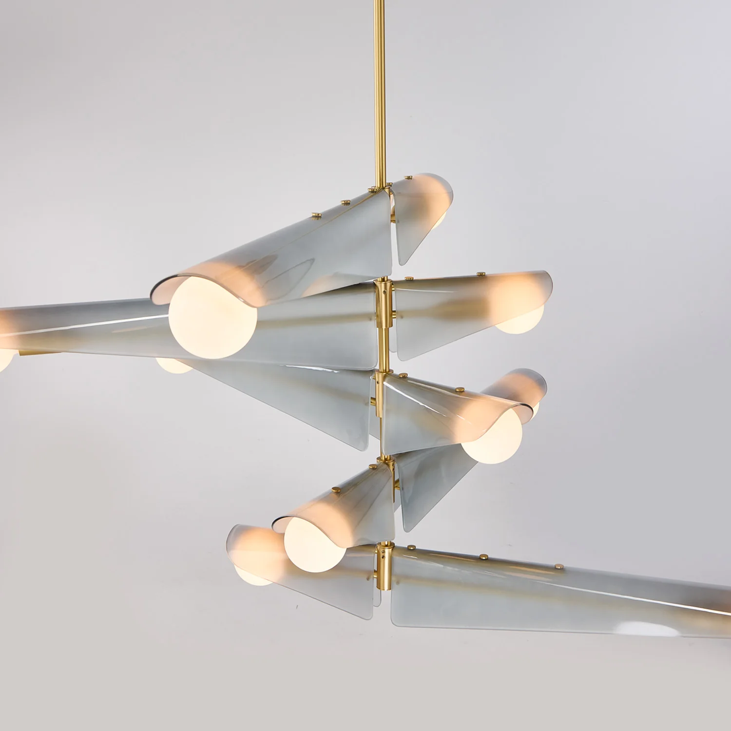 Sycamore Chandelier 5 Tiers in Dawn Grey - Image 6