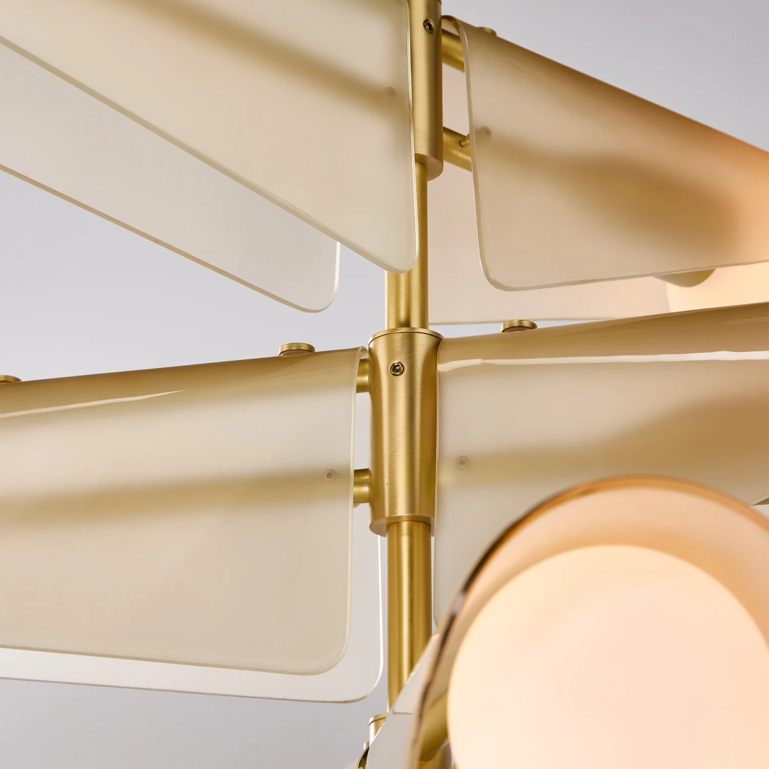 Sycamore Chandelier 5 Tiers in Dusk Pink - Image 9