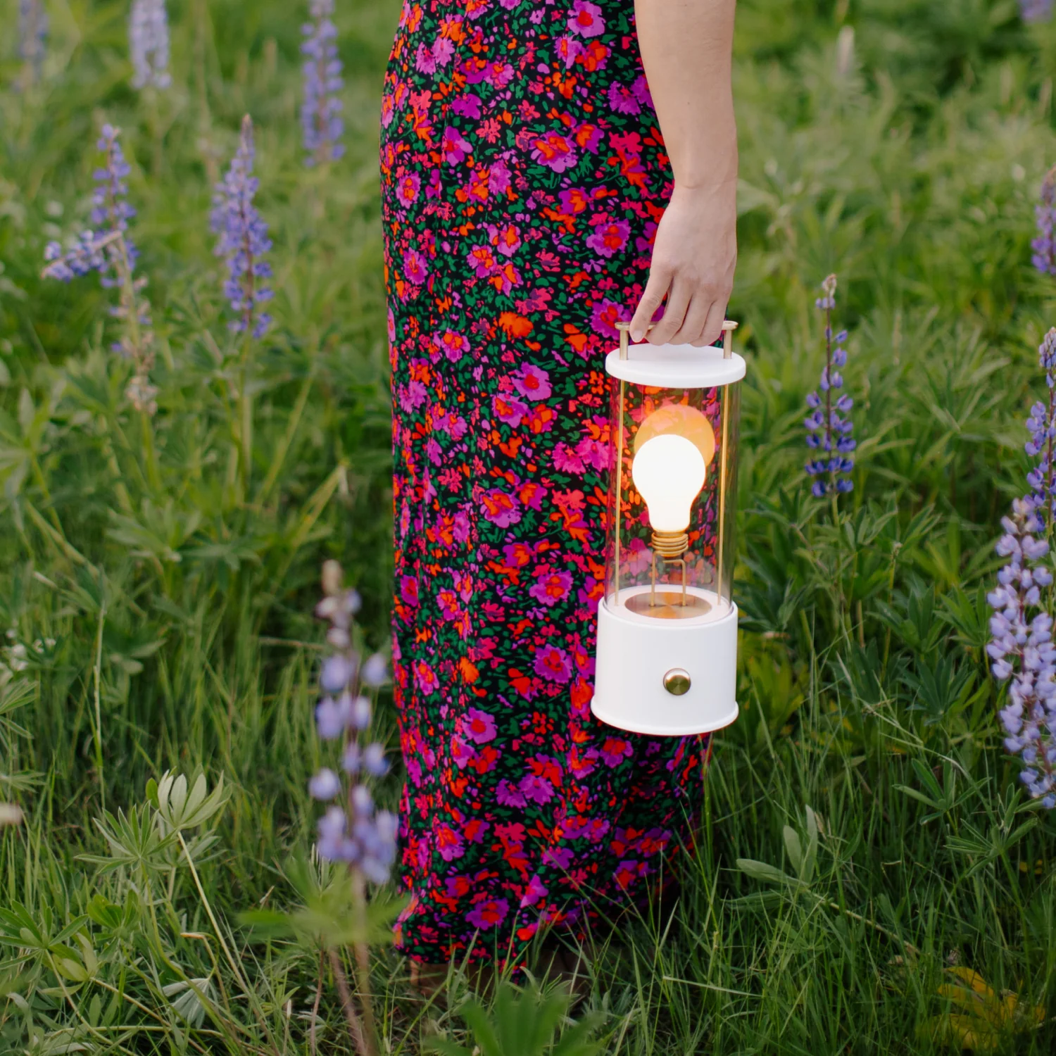 The Muse 2.0 Portable Lamp in Candlenut White - Image 3