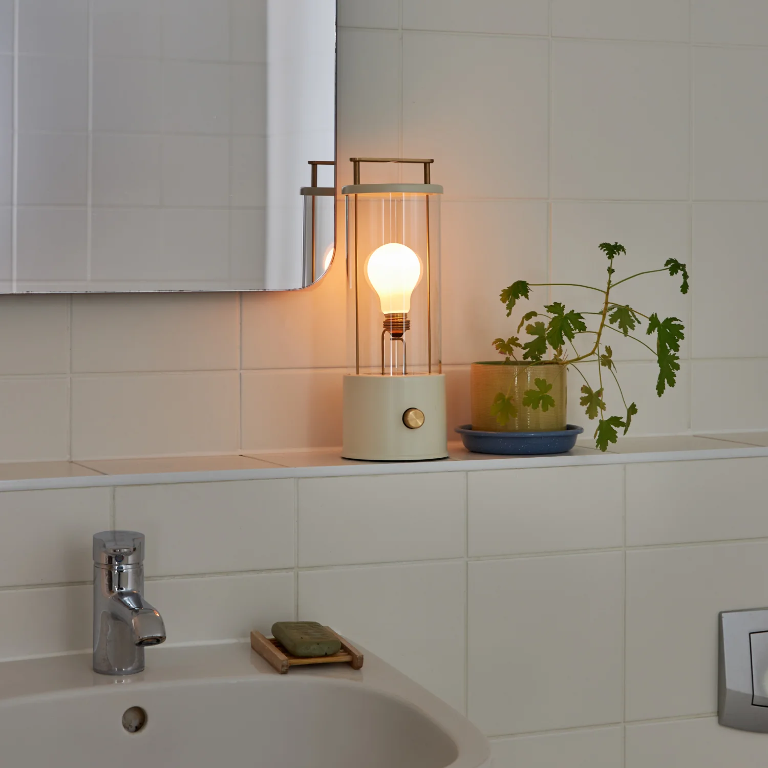 The Muse 2.0 Portable Lamp in Candlenut White - Image 4