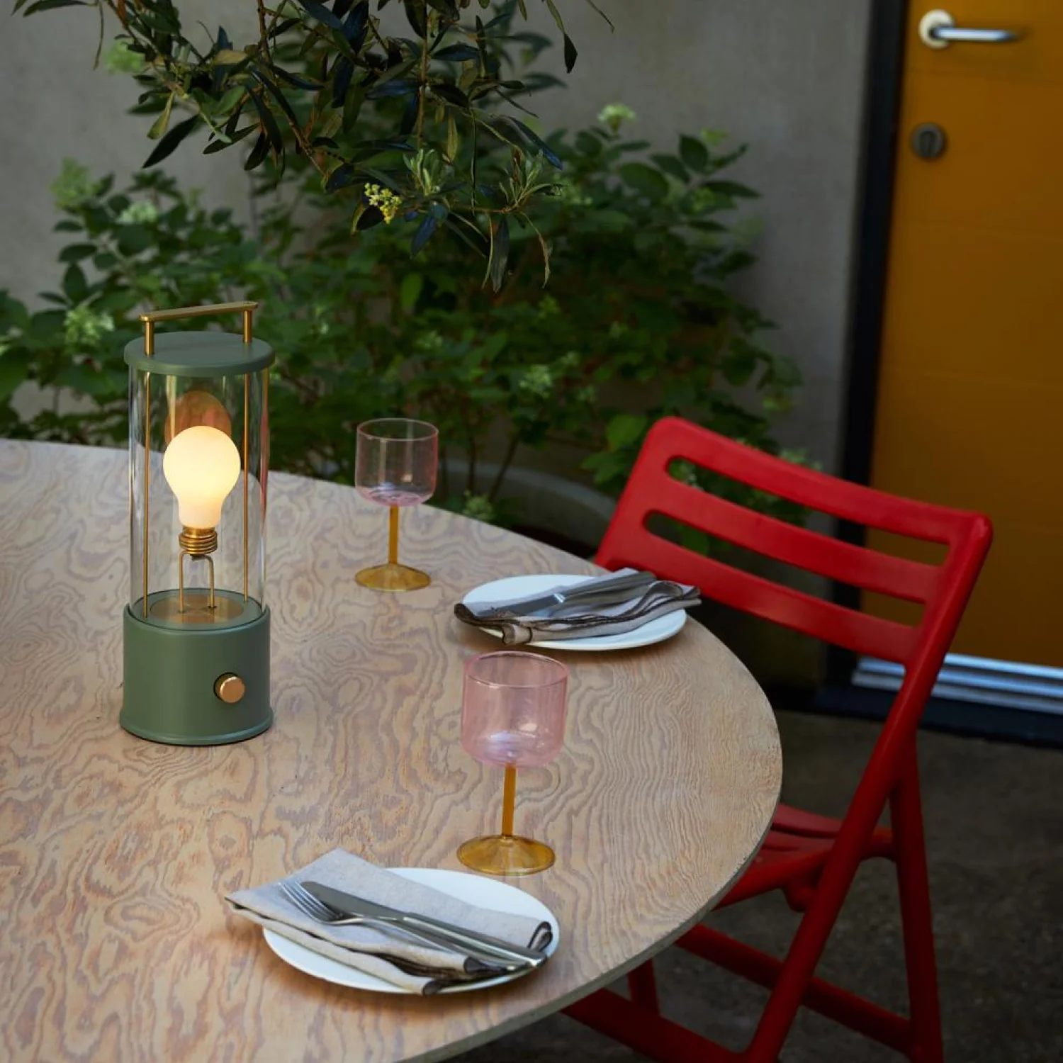 The Muse 2.0 Portable Lamp in Pleasure Garden Green - Image 5