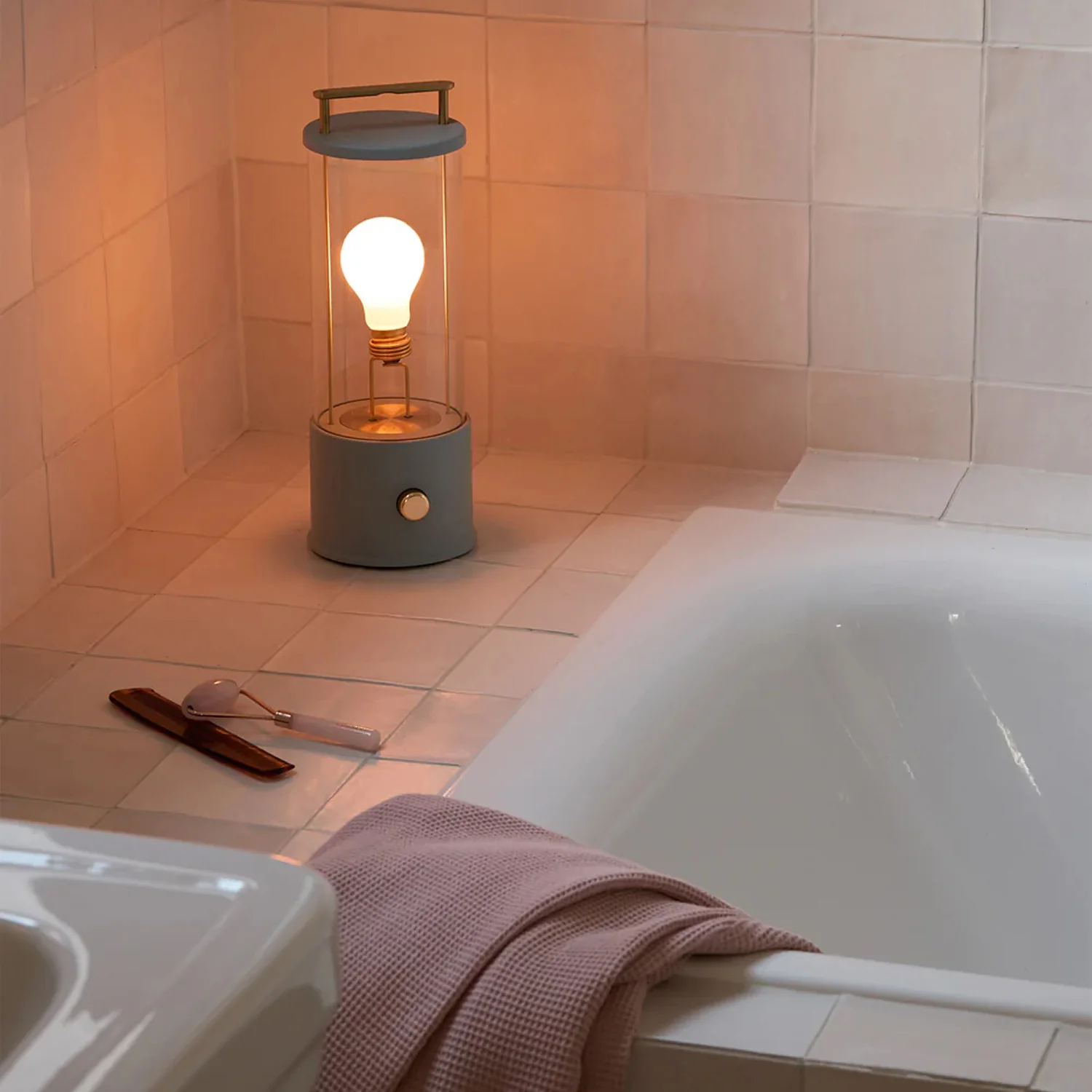 The Muse 2.0 Portable Lamp in Selvedge Blue - Image 4