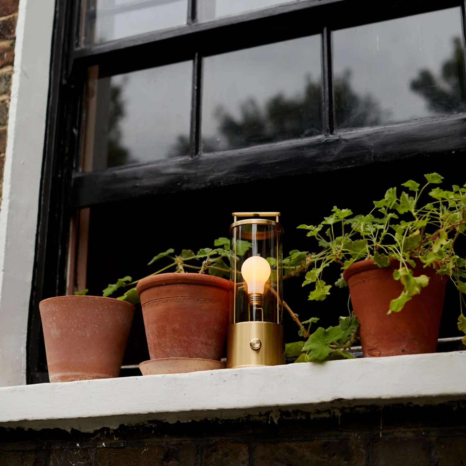 The Muse 2.0 Portable Lamp in Solid Brass - Image 4