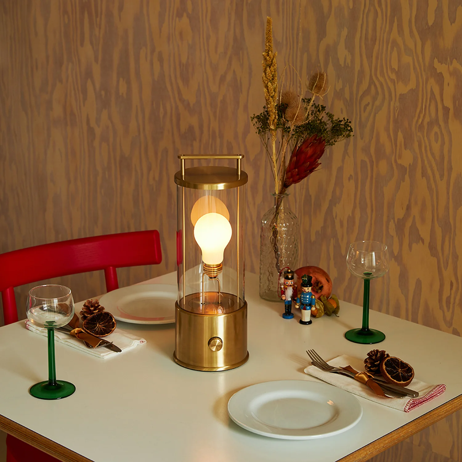 The Muse 2.0 Portable Lamp in Solid Brass - Image 6