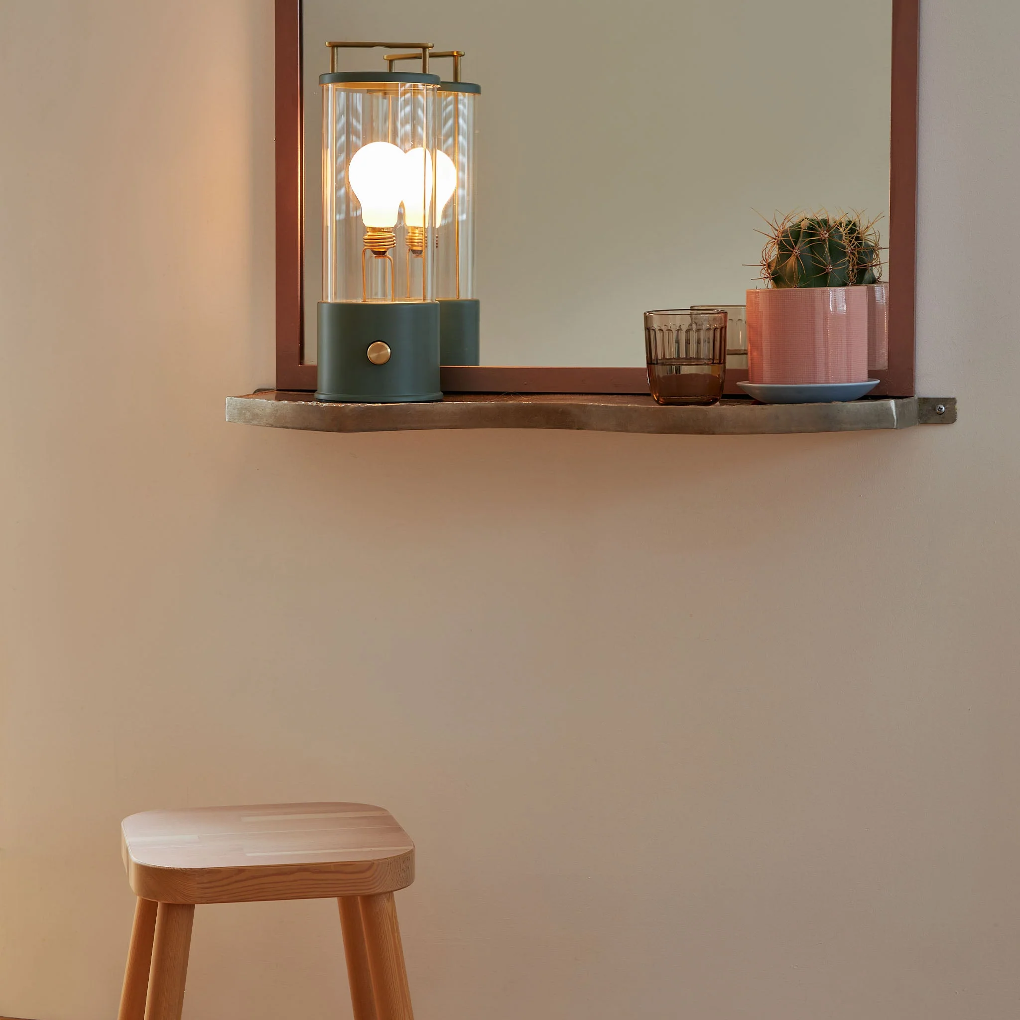 The Muse 1.0 Portable Lamp in Pleasure Garden Green - Image 3
