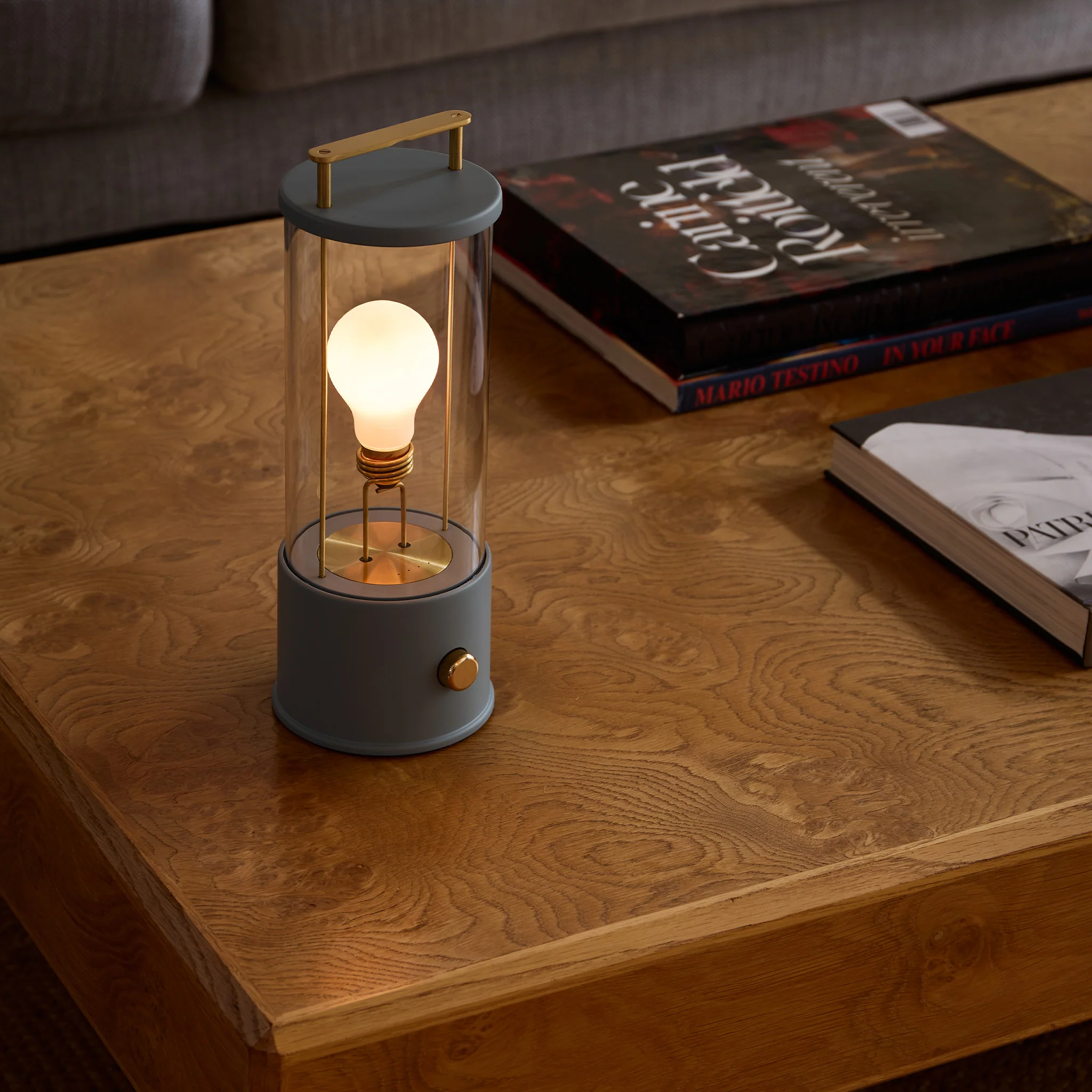 The Muse 1.0 Portable Lamp in Selvedge Blue - Image 5