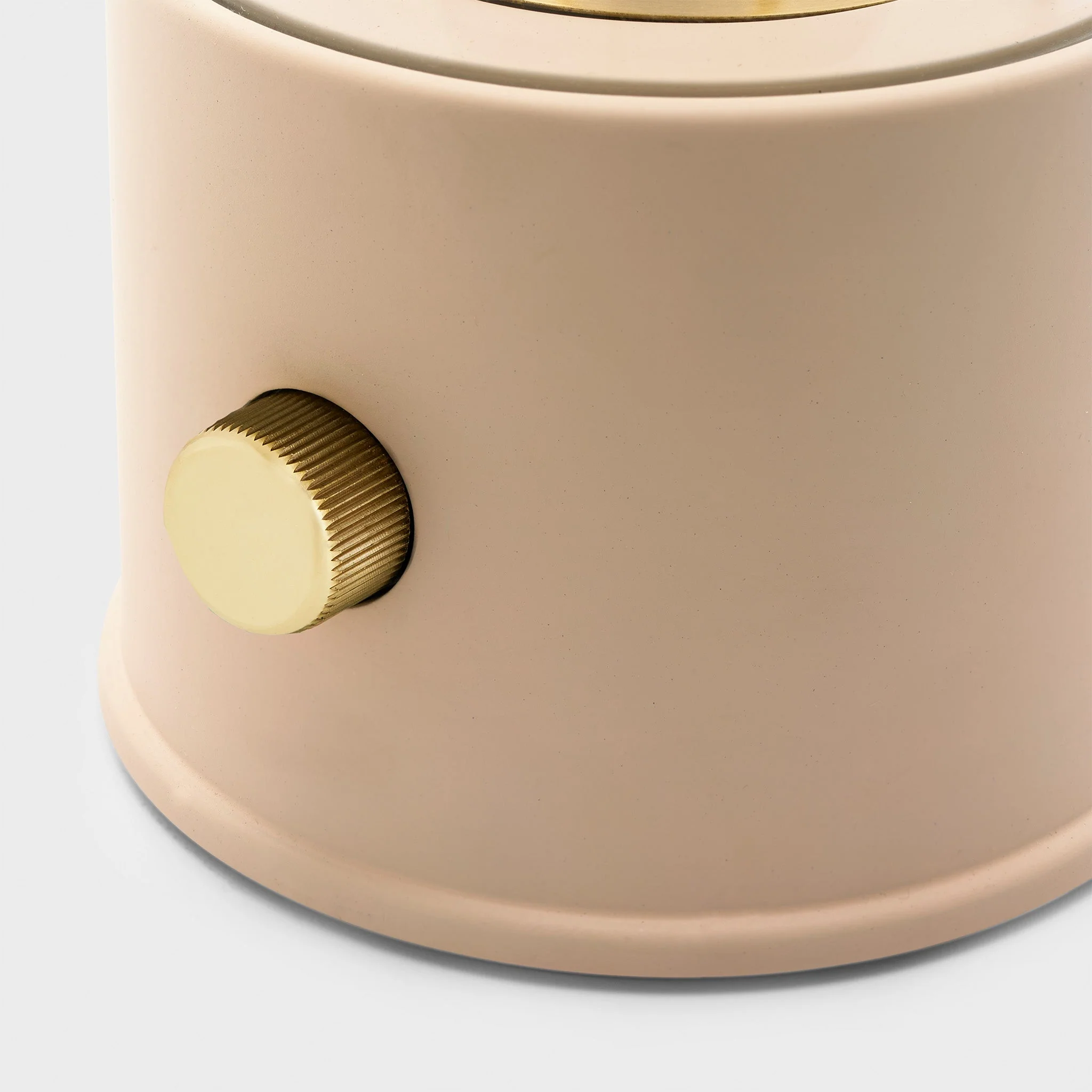 The Muse 1.0 Portable Lamp in Setting Plaster Pink - Set of 2 - Image 4