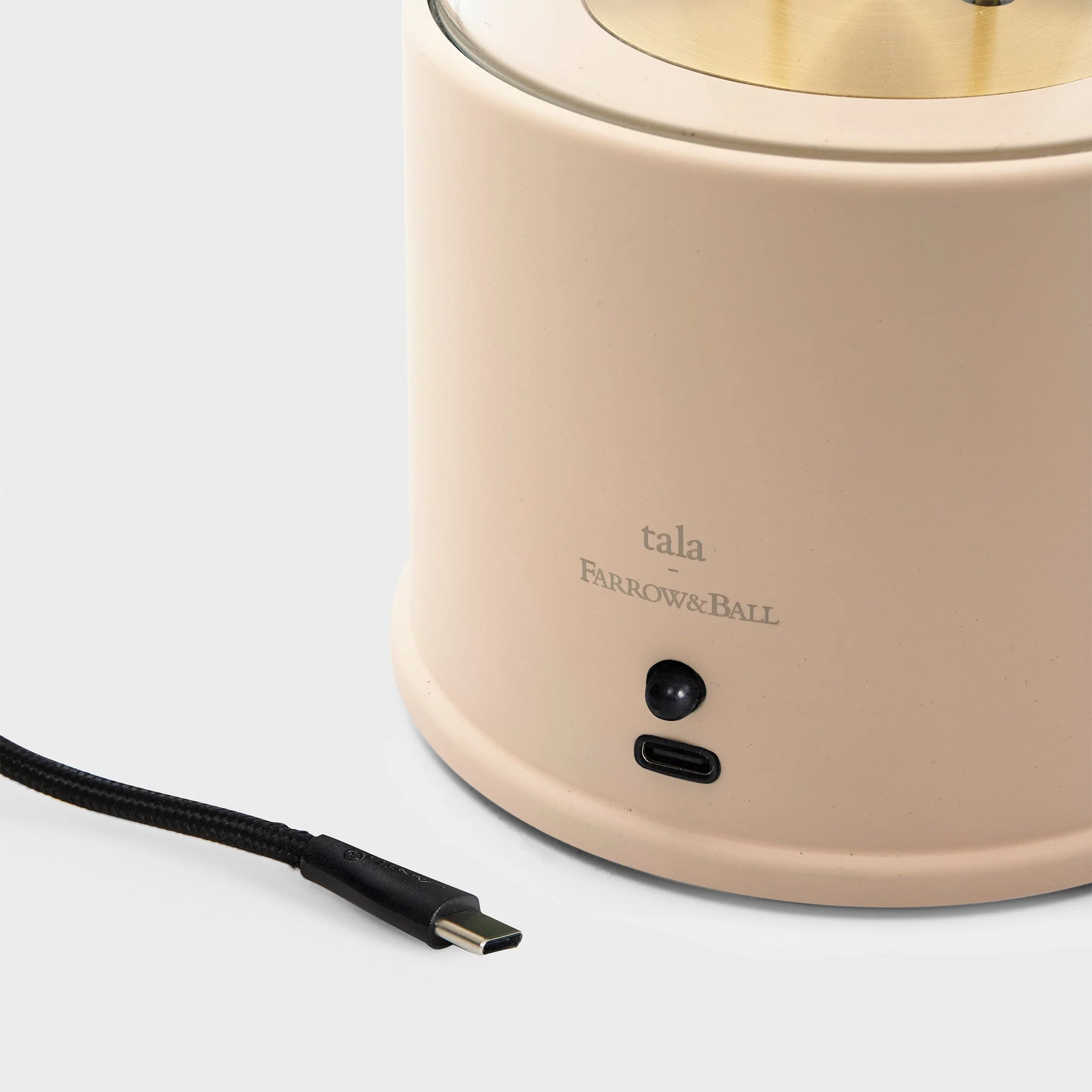 The Muse 1.0 Portable Lamp in Setting Plaster Pink - Set of 2 - Image 7