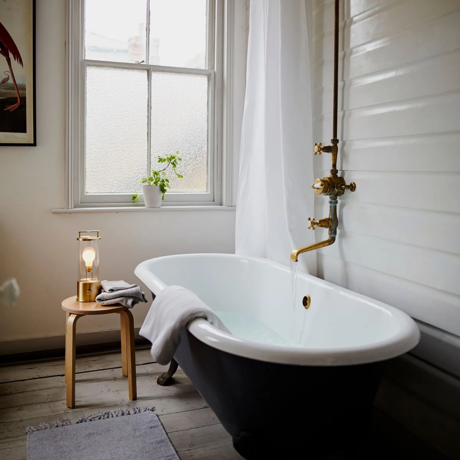 The Muse 1.0 Portable Lamp in Solid Brass - Set of 2 - Image 4