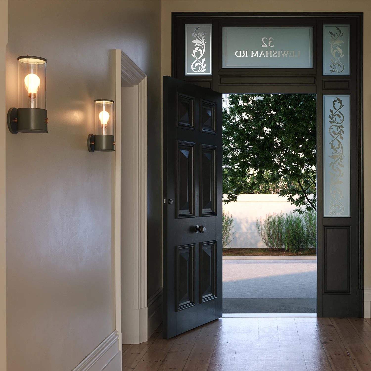 The Muse Wall Light in Pleasure Garden Green - Image 4
