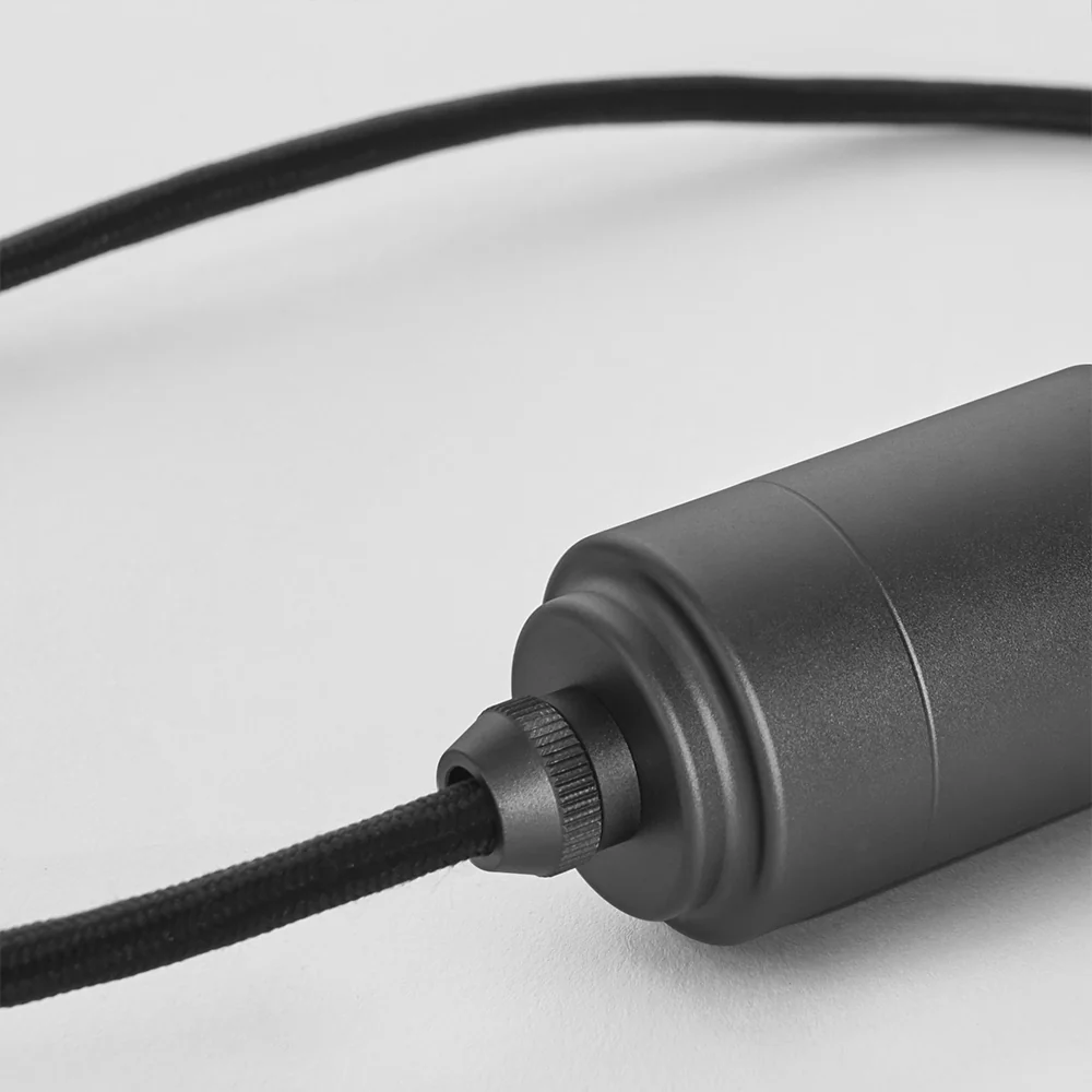Triple Pendant in Graphite + Voronoi II - Image 6